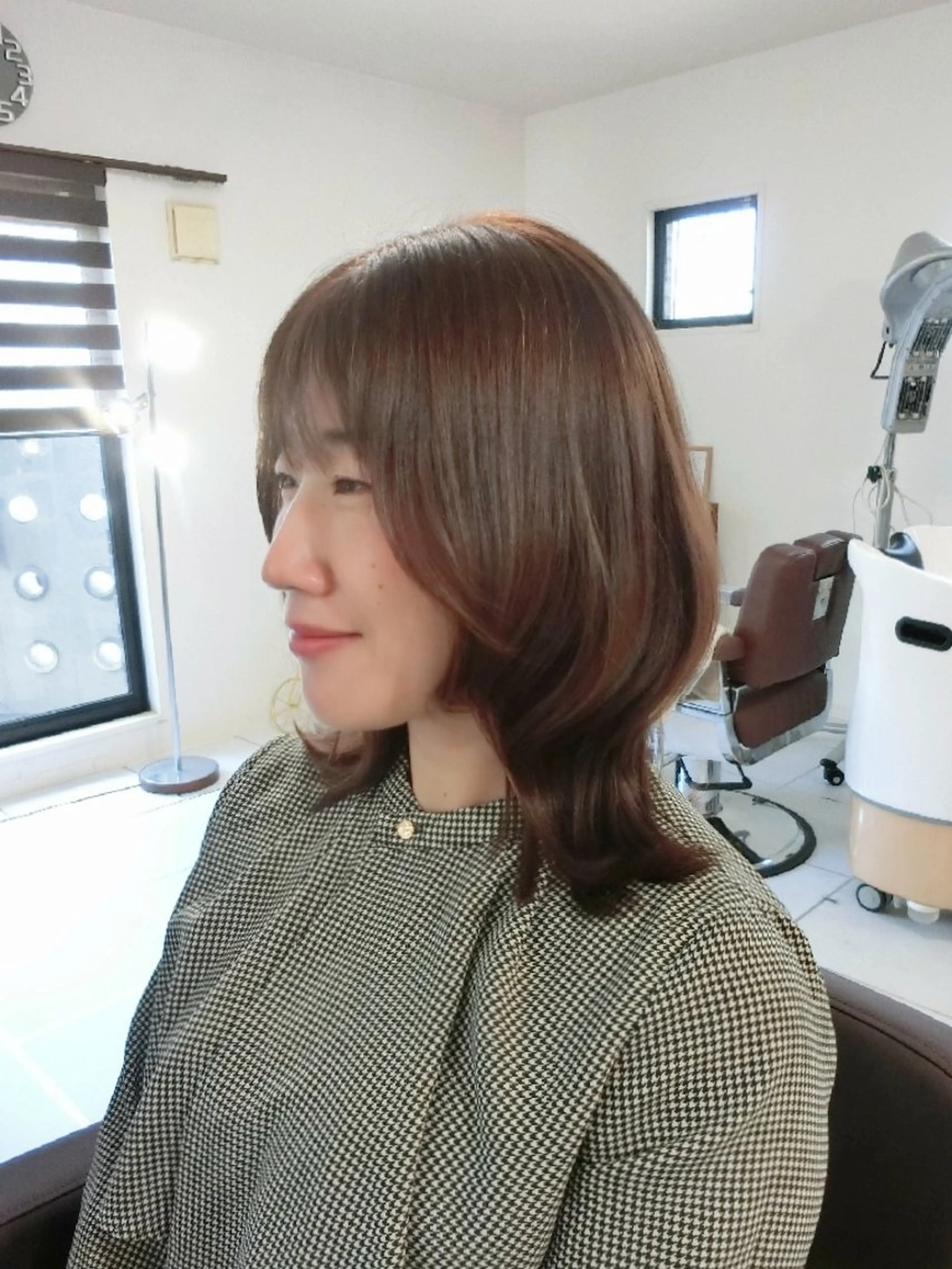 ミディアム カラー ma cherie 　naoのヘアスタイル