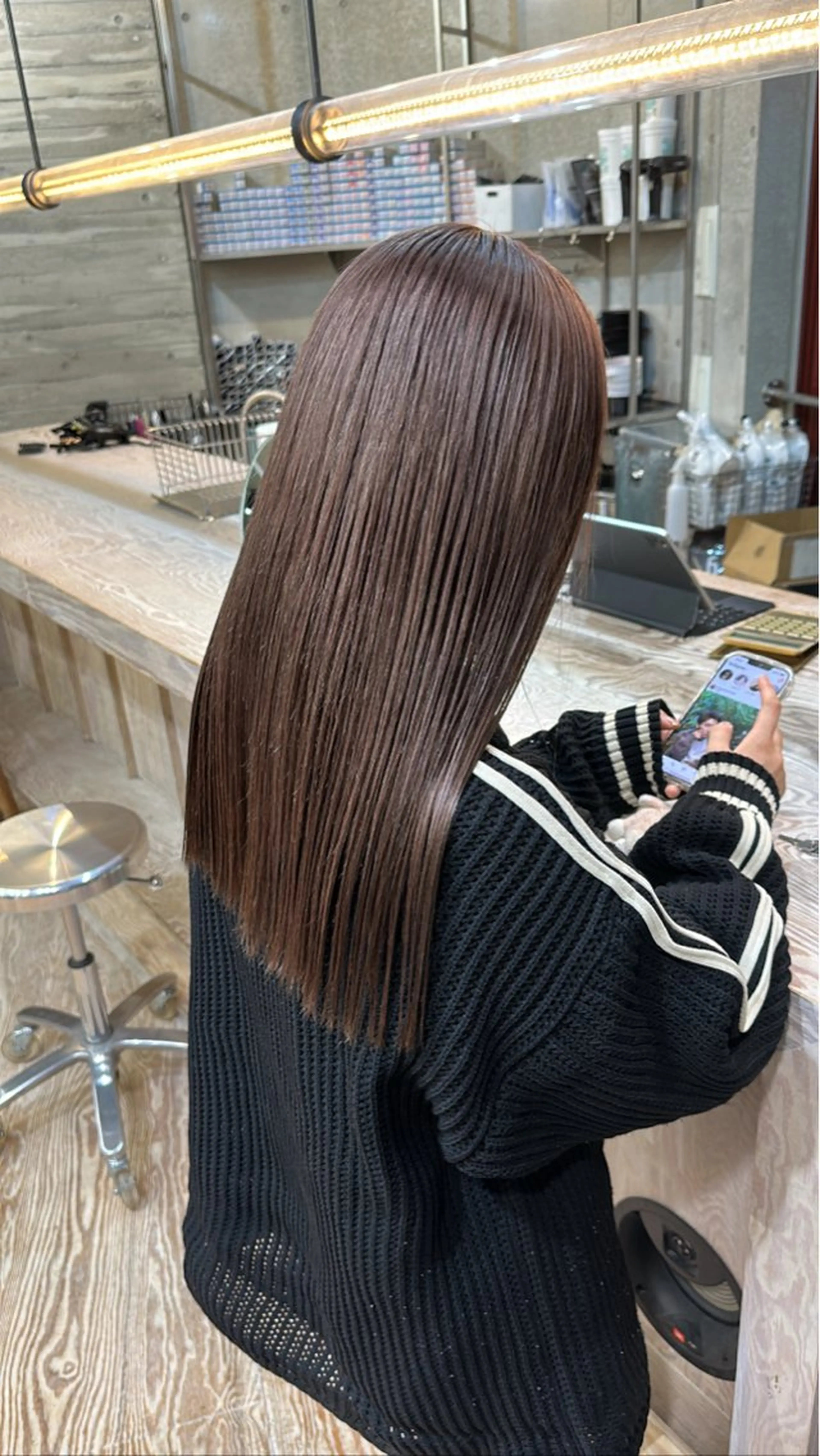 カラー RINA .のヘアスタイル