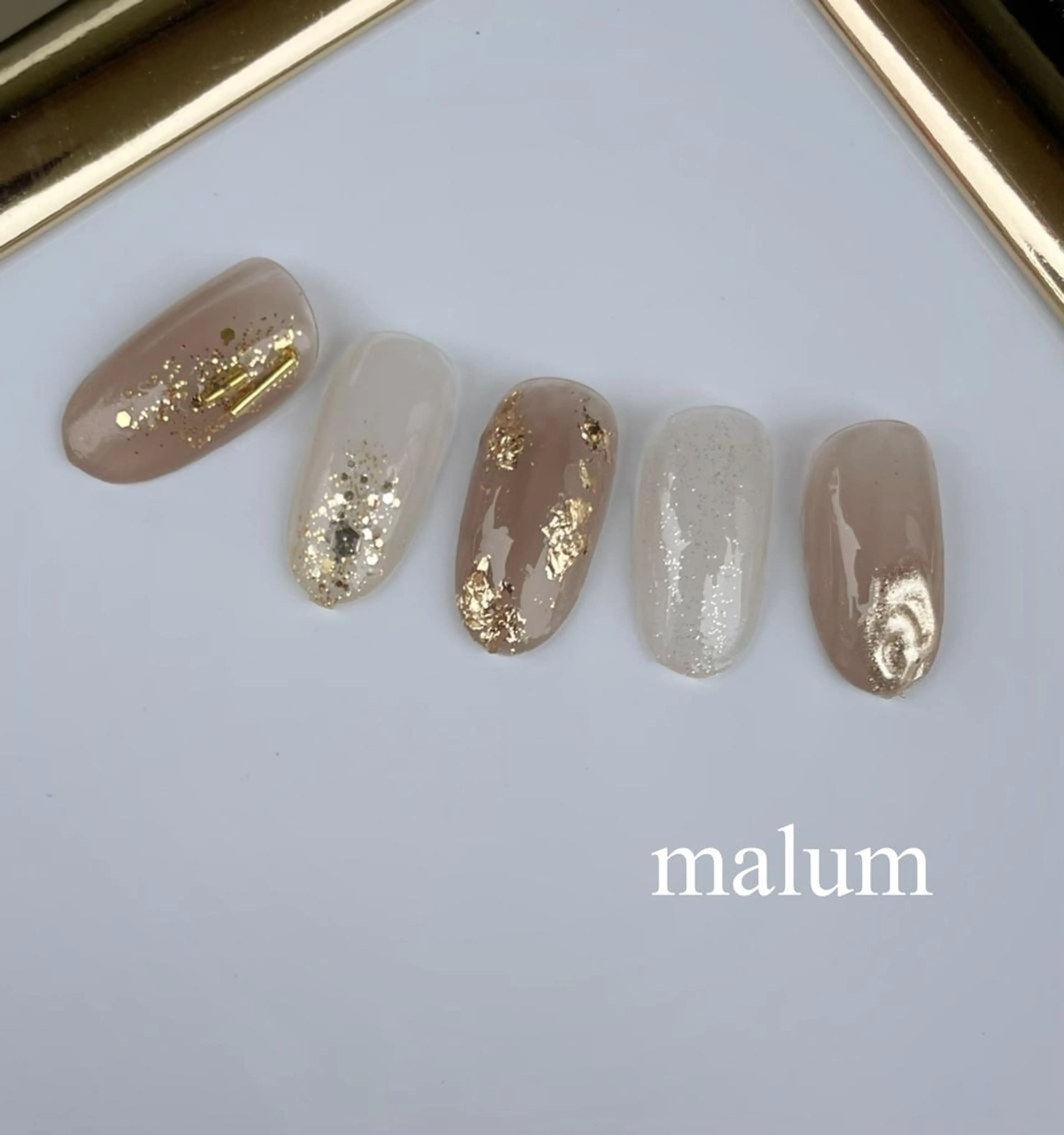 ネイル ハンドネイル malum nailのネイルデザイン
