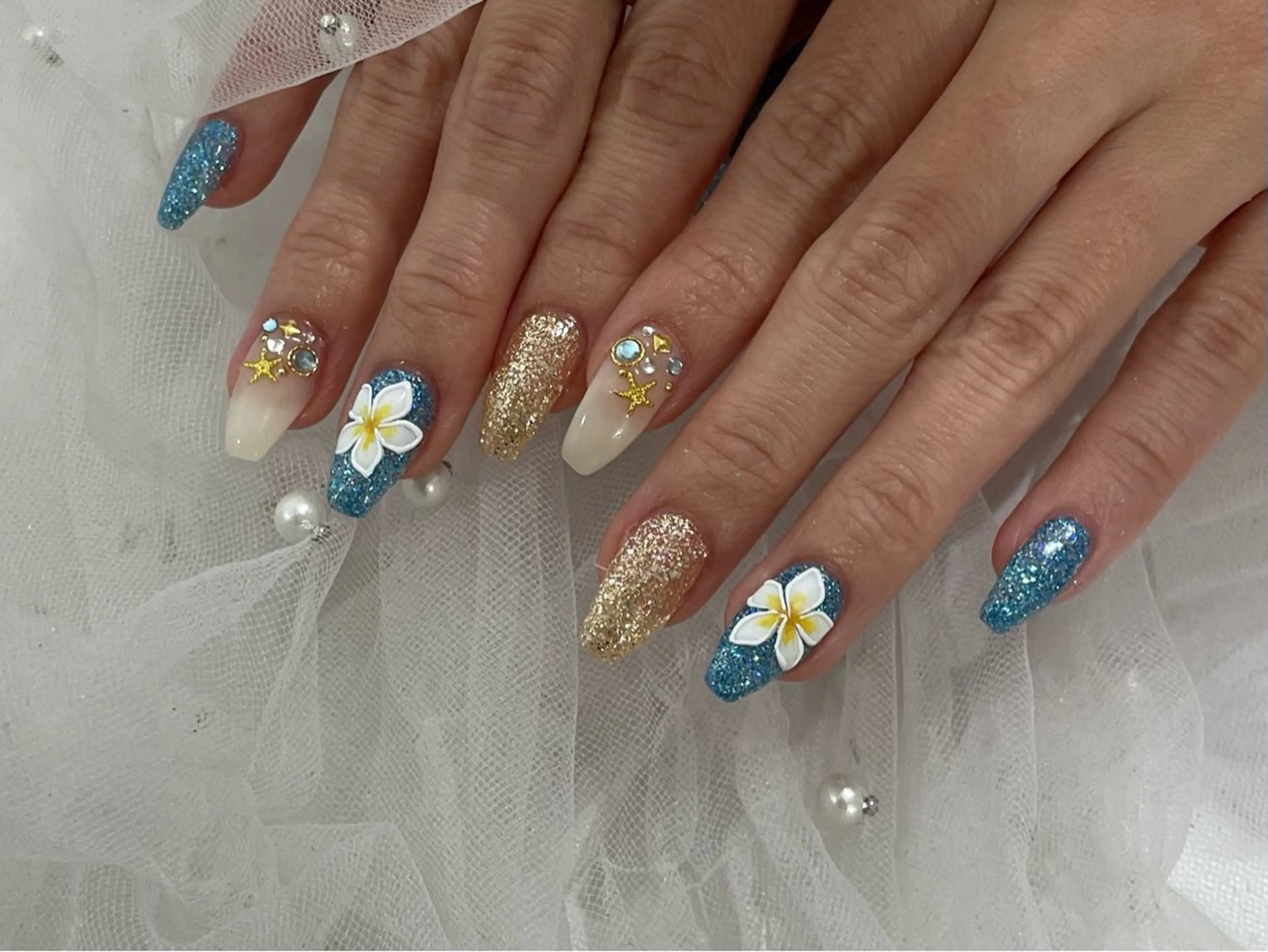 ネイル ＿WHITE+南海難波店所属・_WHITE+ 南海難波店のネイルデザイン