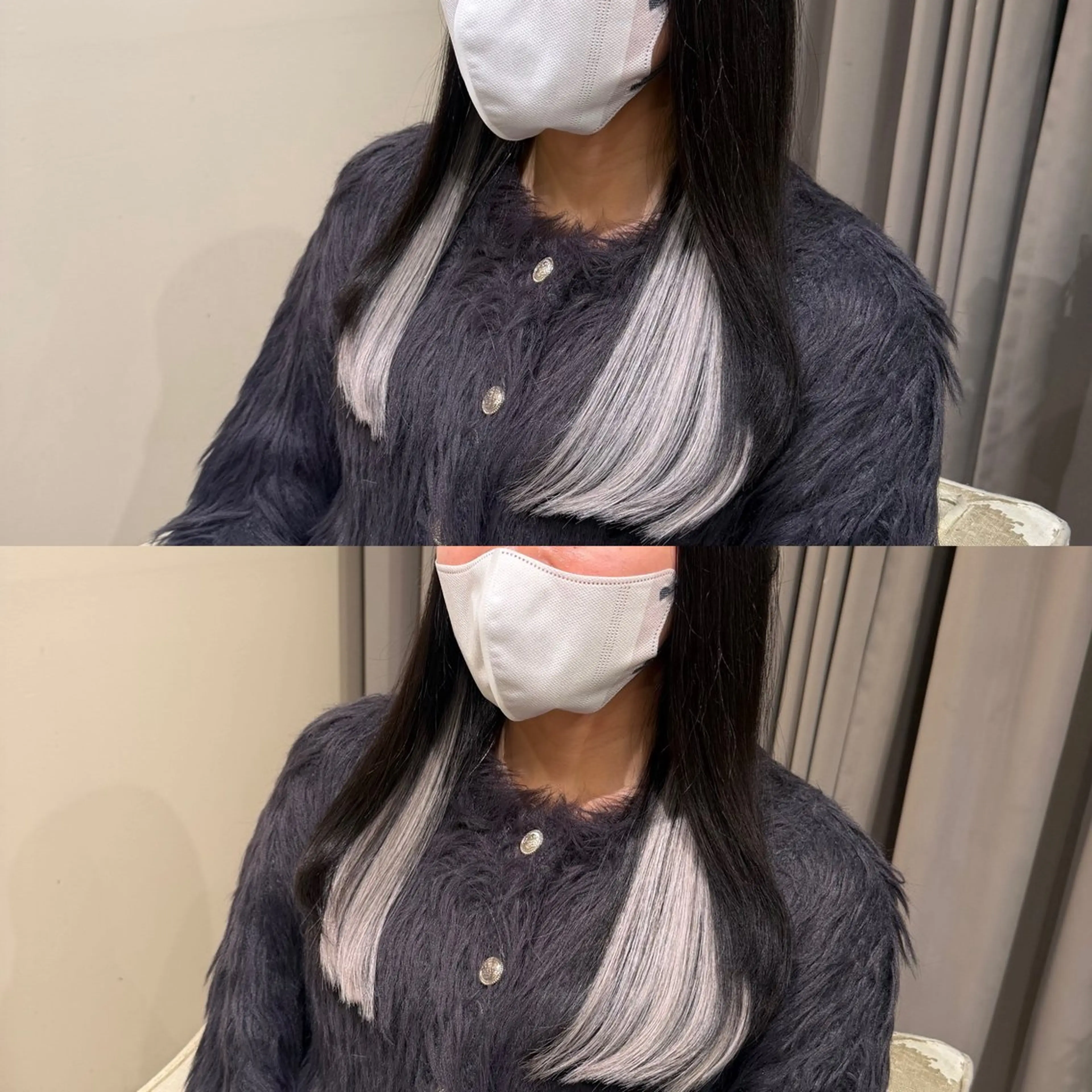 セミロング シールエクステ エクステ エクステ 🦋美髪／エクステ 🦋アベイクミのヘアスタイル