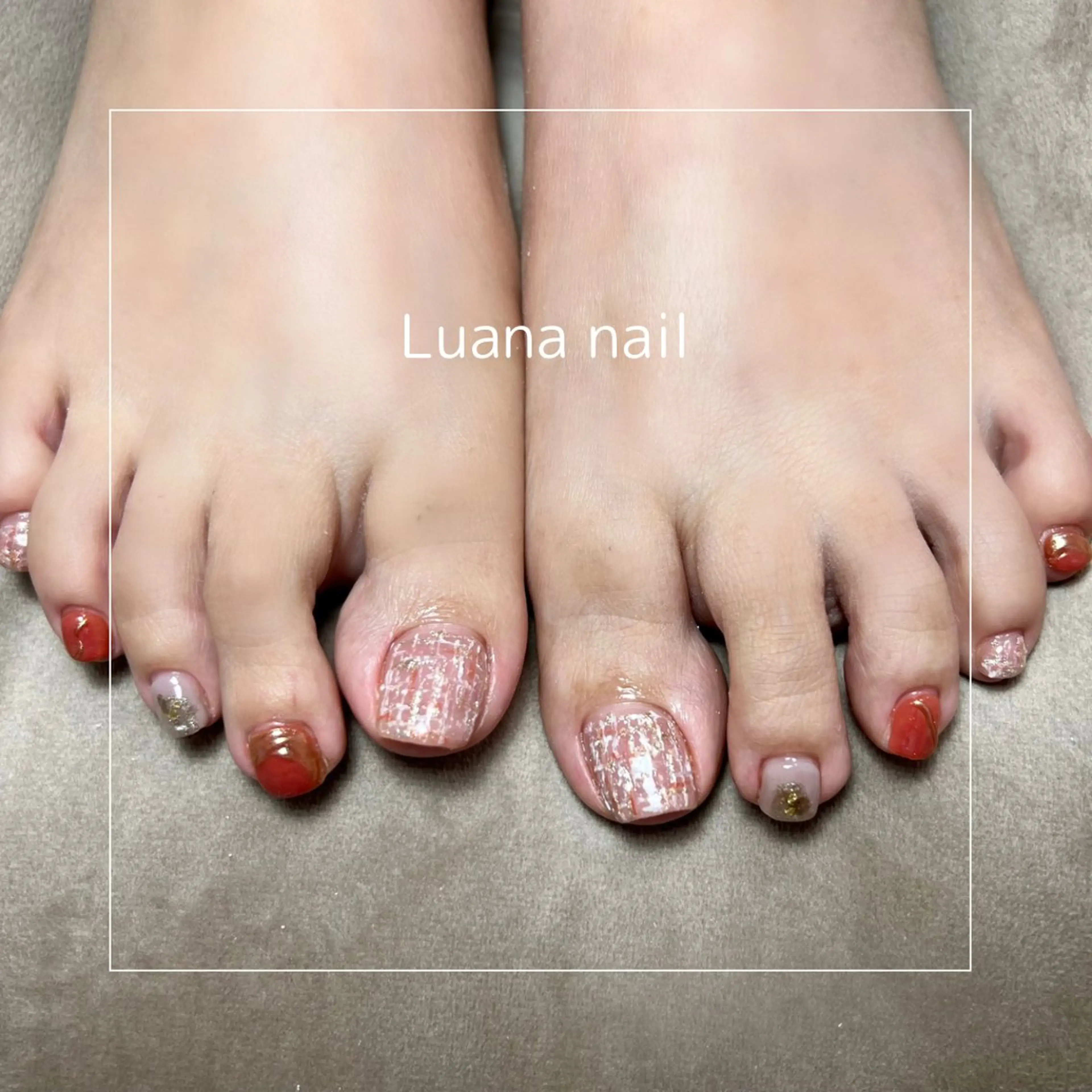 ネイル フットネイル Luana nailのネイルデザイン