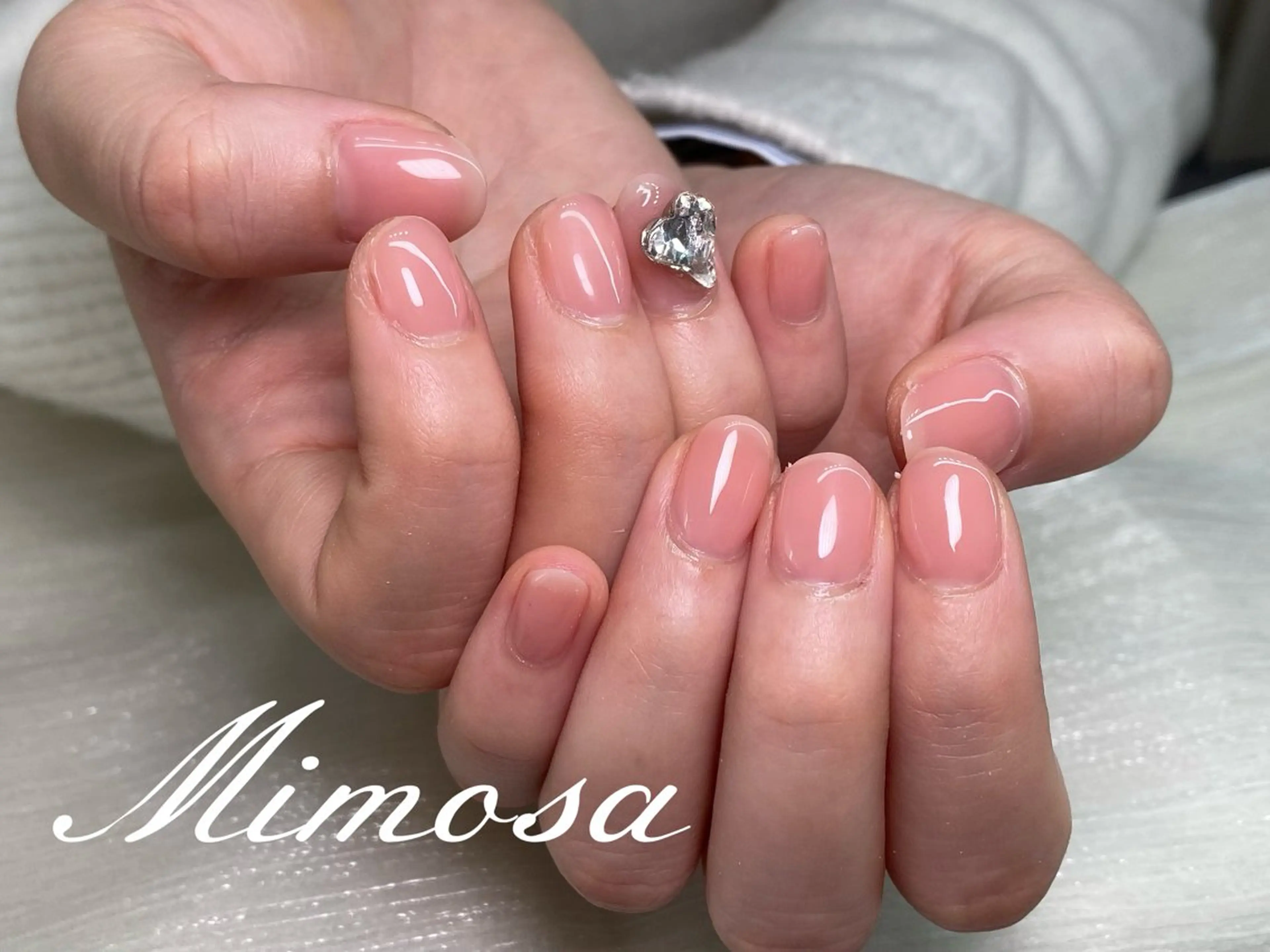 ネイル ハンドネイル 💛Mimosa💛 吉祥寺のネイルデザイン
