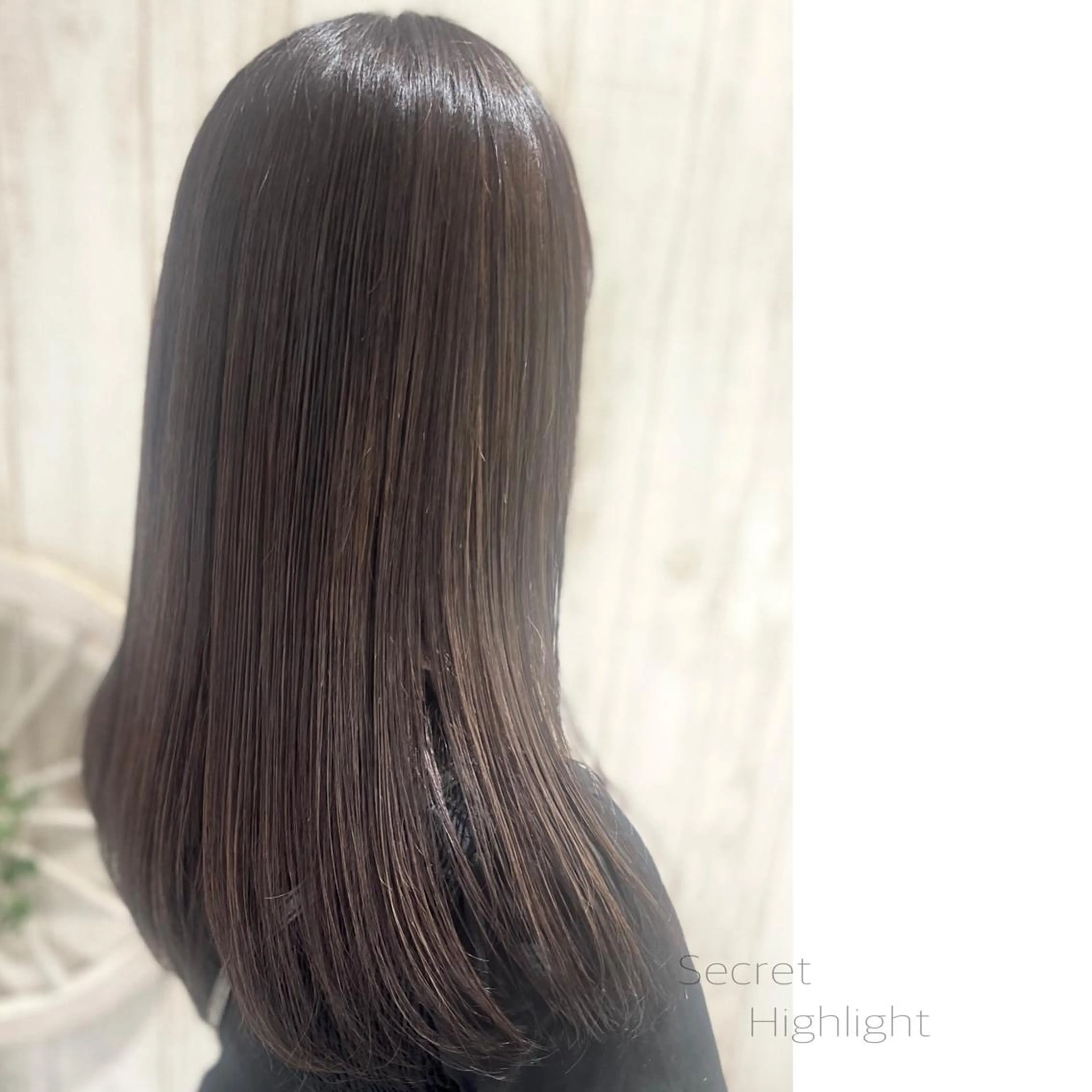 ロング カラー ベージュカラー ハイライトカラー ハイライト Emily所属・永石 知沙希の眉毛・アイブロウイメージ