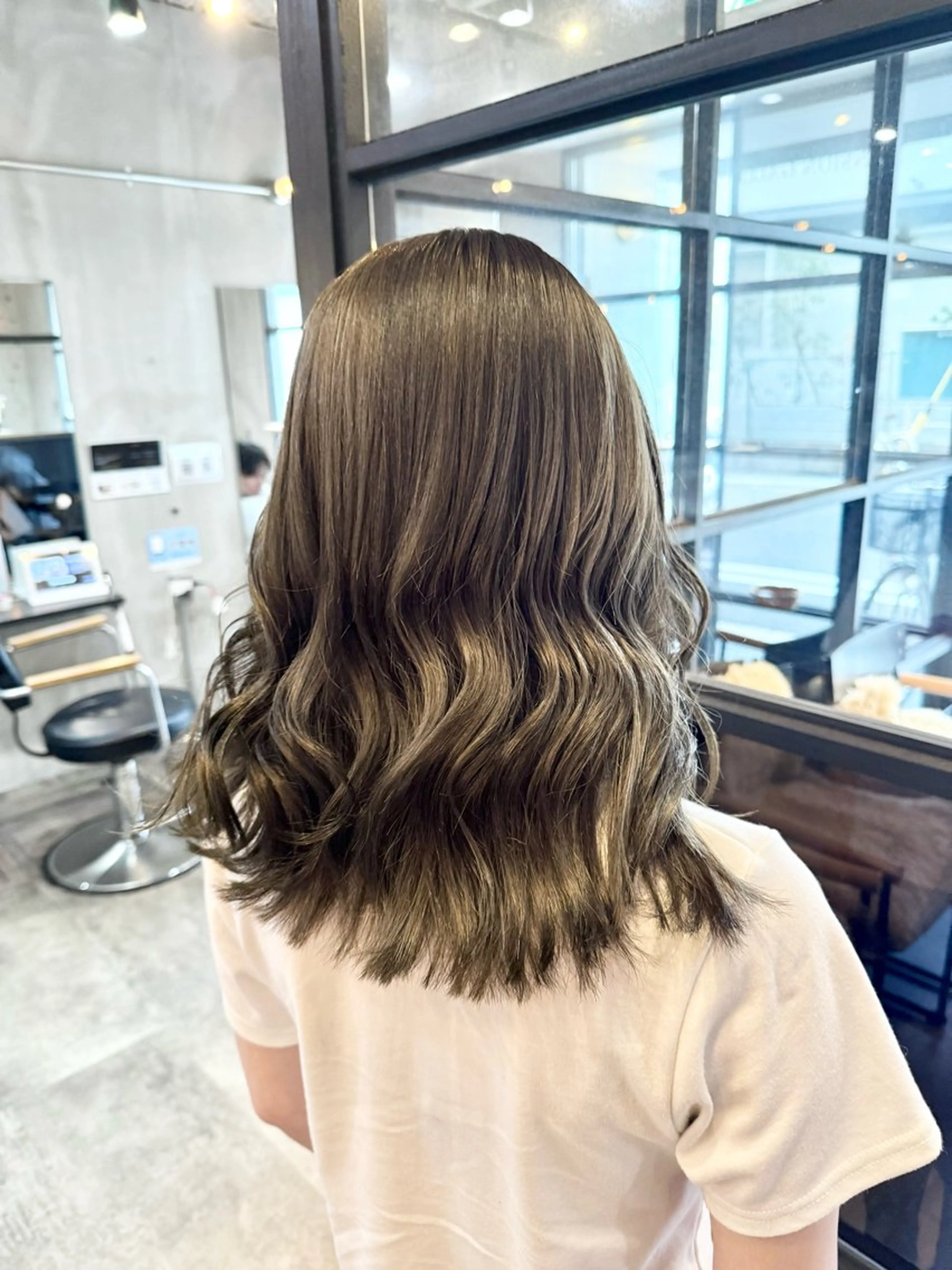 ♡女性限定クーポン♡パーソナルカット+クオルシア透明感カラー+ベースTrの写真