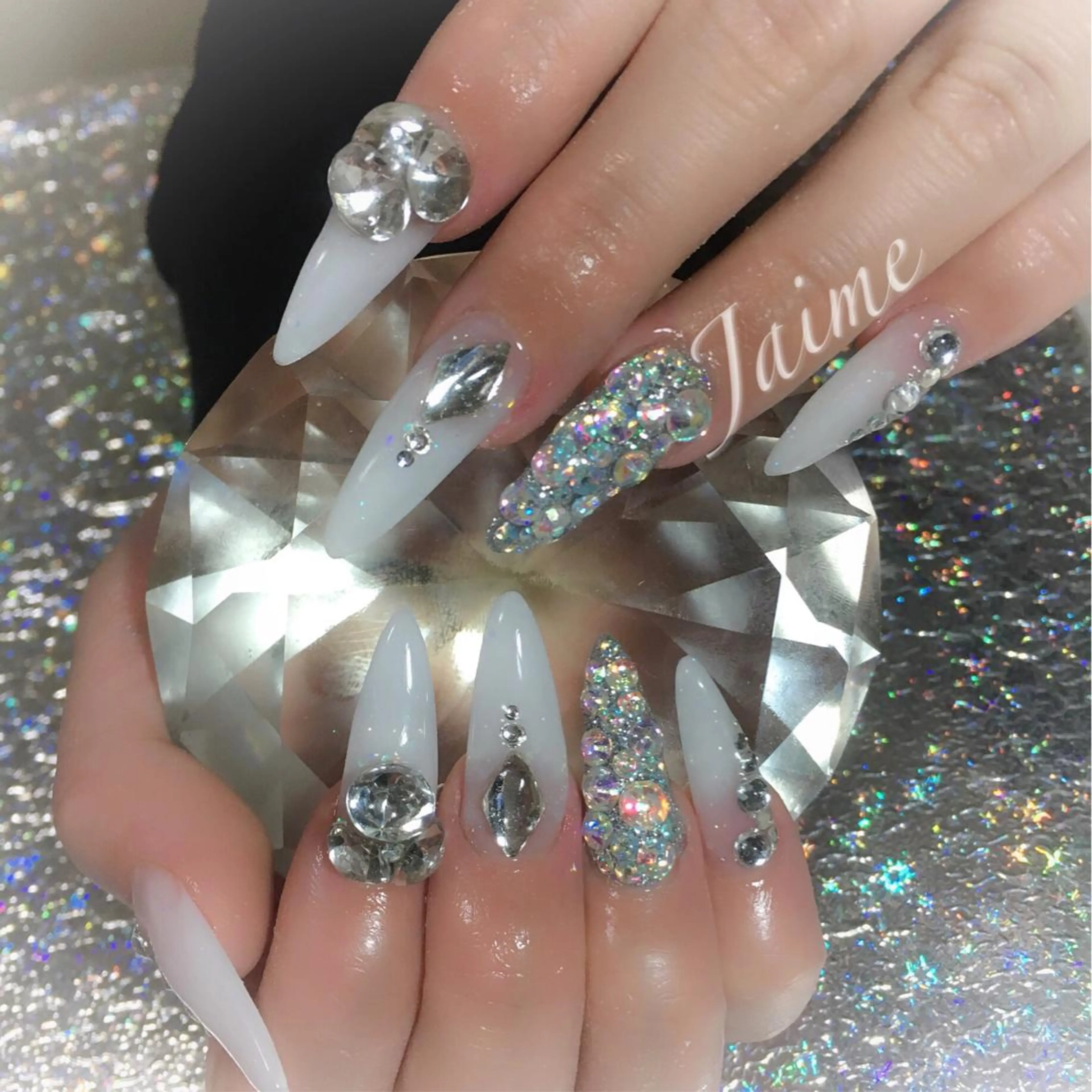 ロング ネイル Jaime Yuiのネイルデザイン