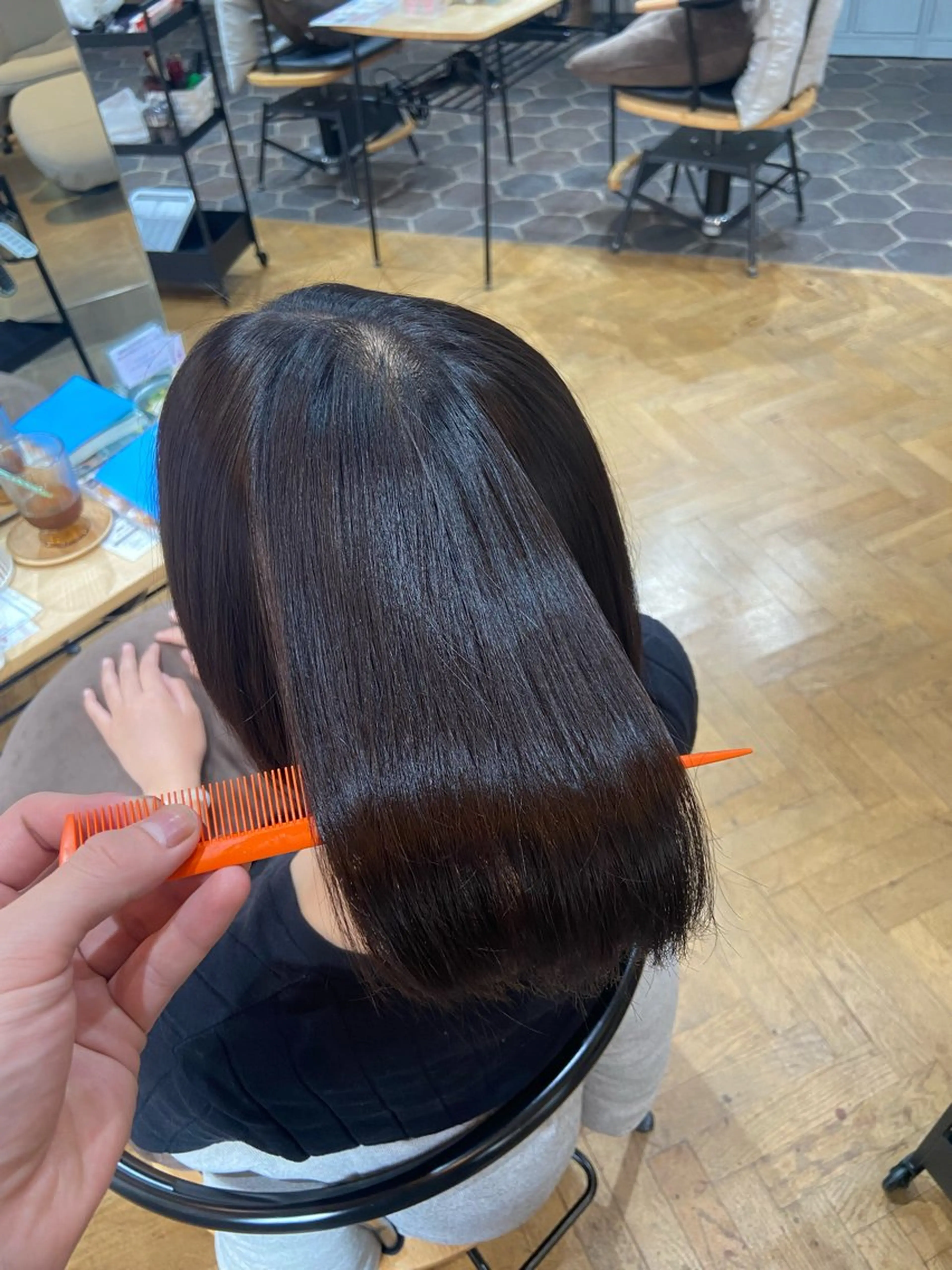 ミディアム メンズパーマ /髪質改善/はるたのヘアスタイル