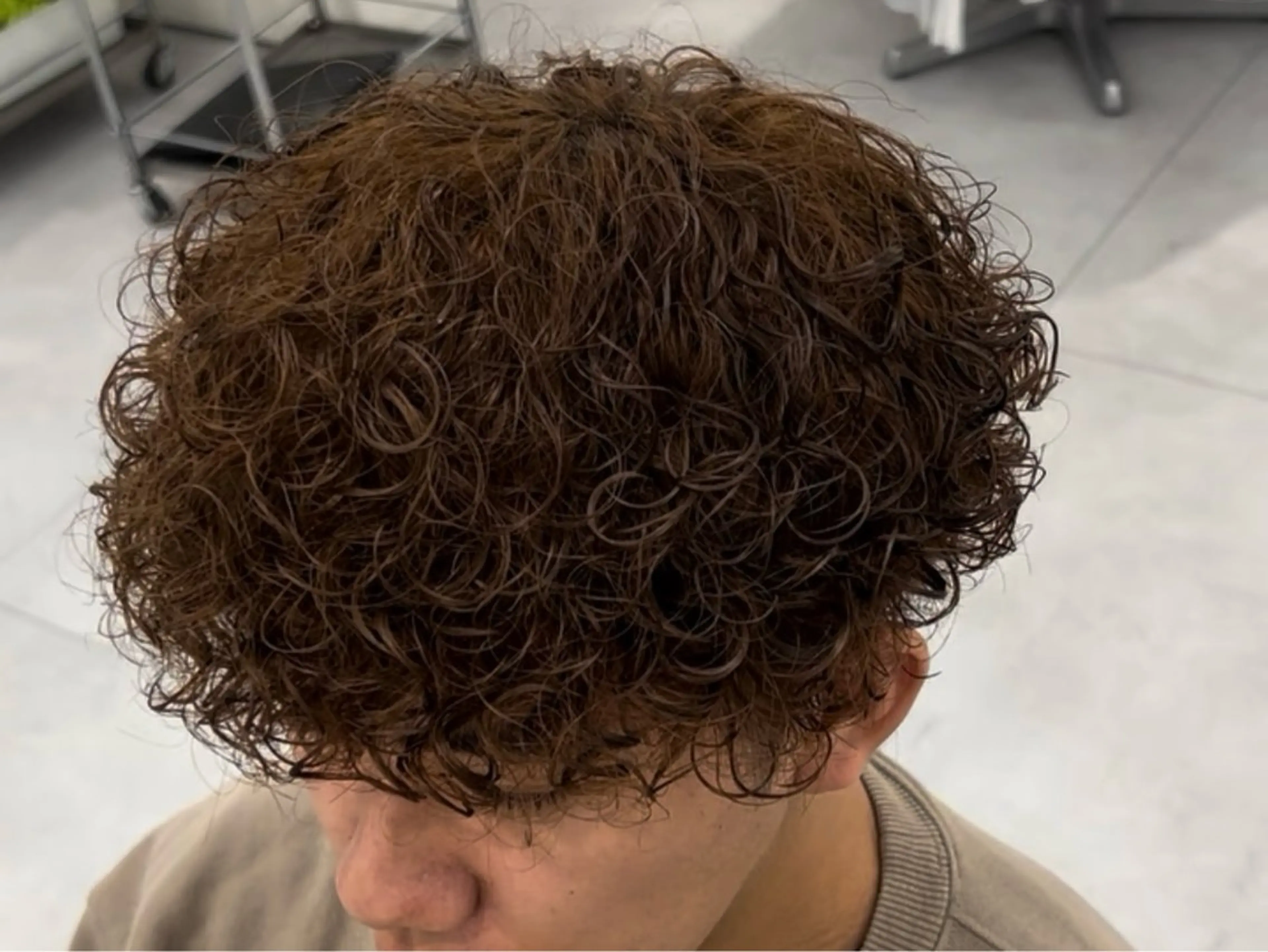 パーマ メンズ メンズパーマ プードルパーマ プードルパーマ メンズ専門/パーマ 特化/栄/北出瑞貴のヘアスタイル