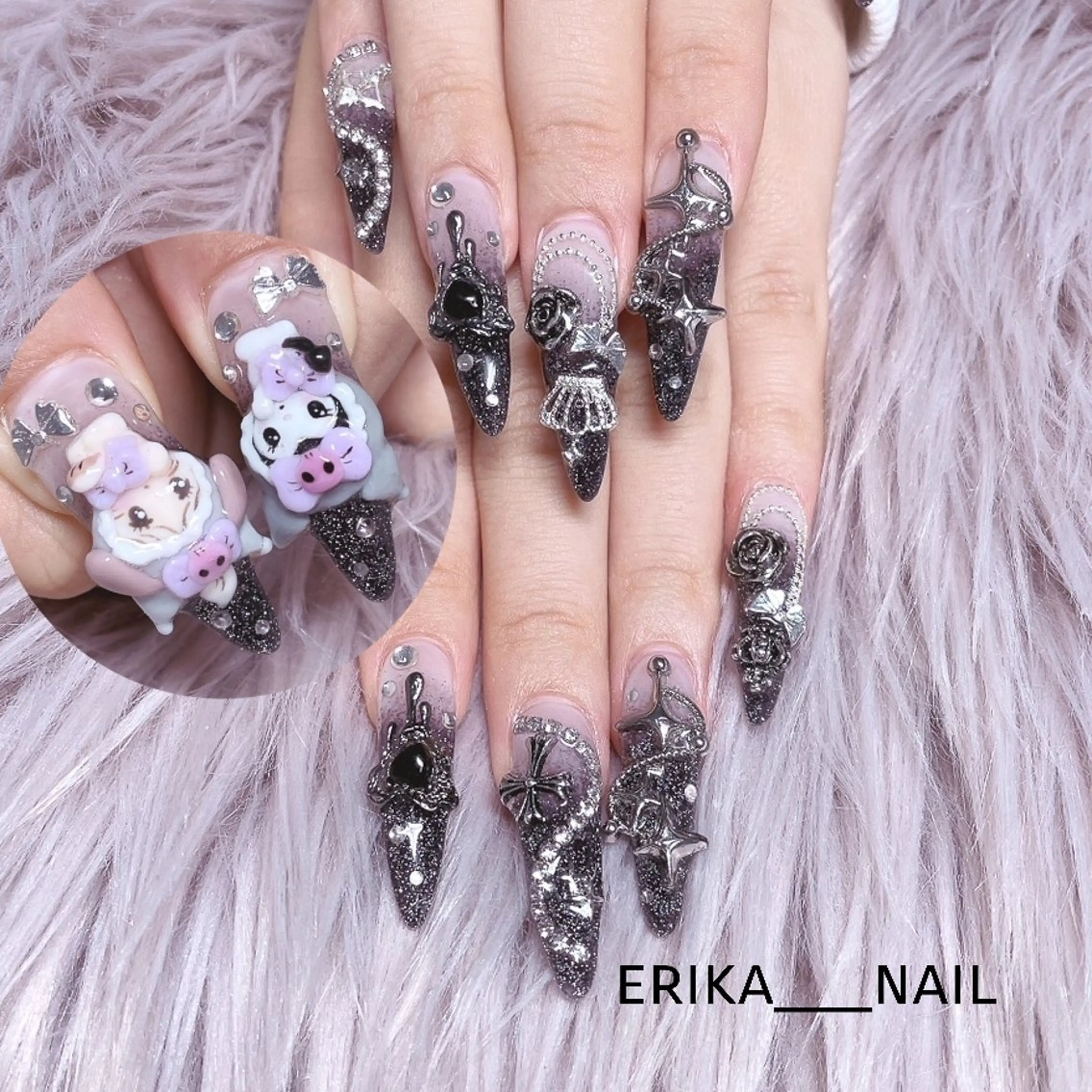 ネイル 稲垣 江梨花のネイルデザイン