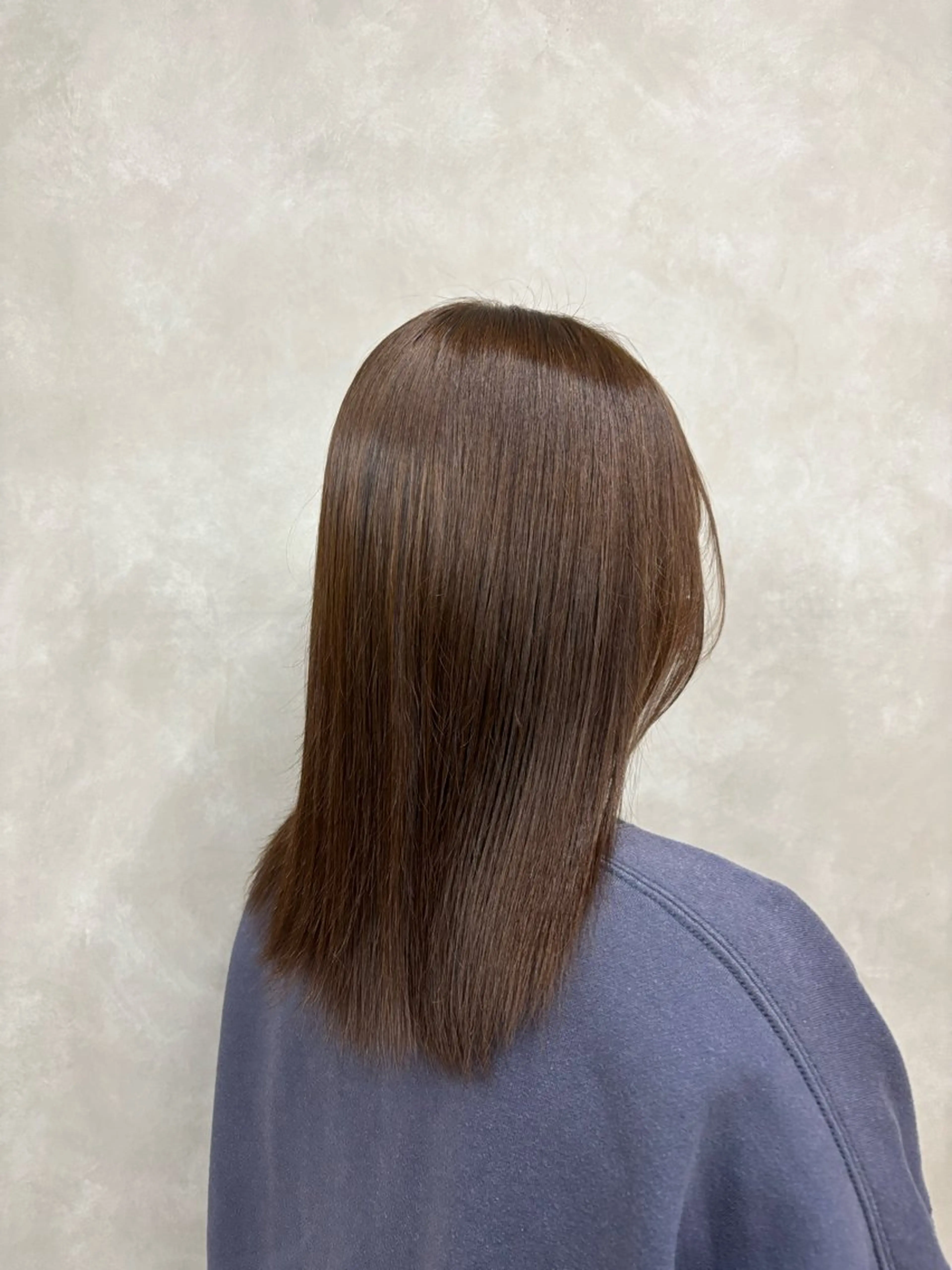 ミディアム カラー 川瀬 加奈のヘアスタイル