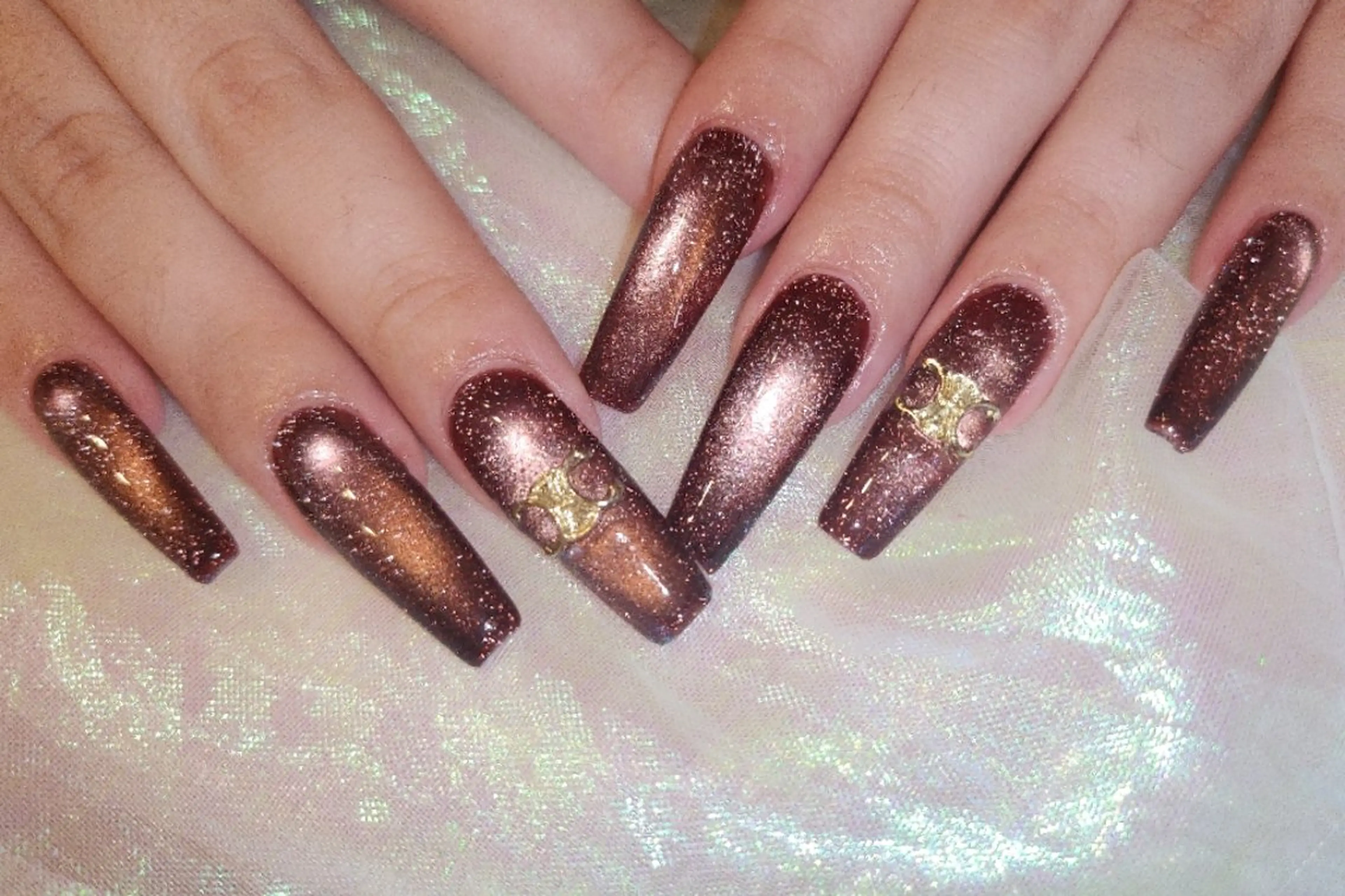 ネイル ハンドネイル 💜bora .のネイルデザイン