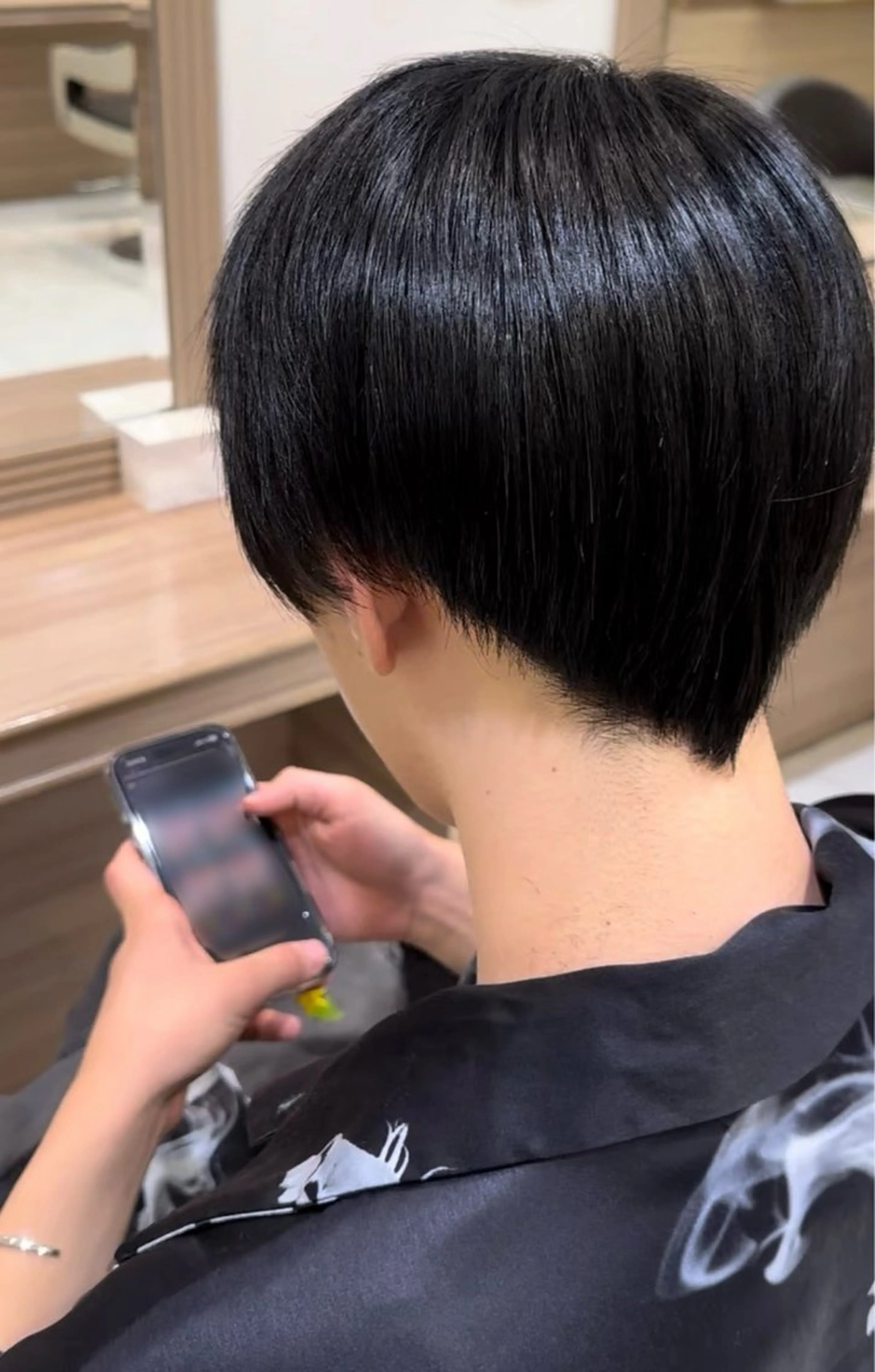 パーマ メンズ 縮毛矯正 韓国レイヤー🇰🇷 Hiiro💜のヘアスタイル