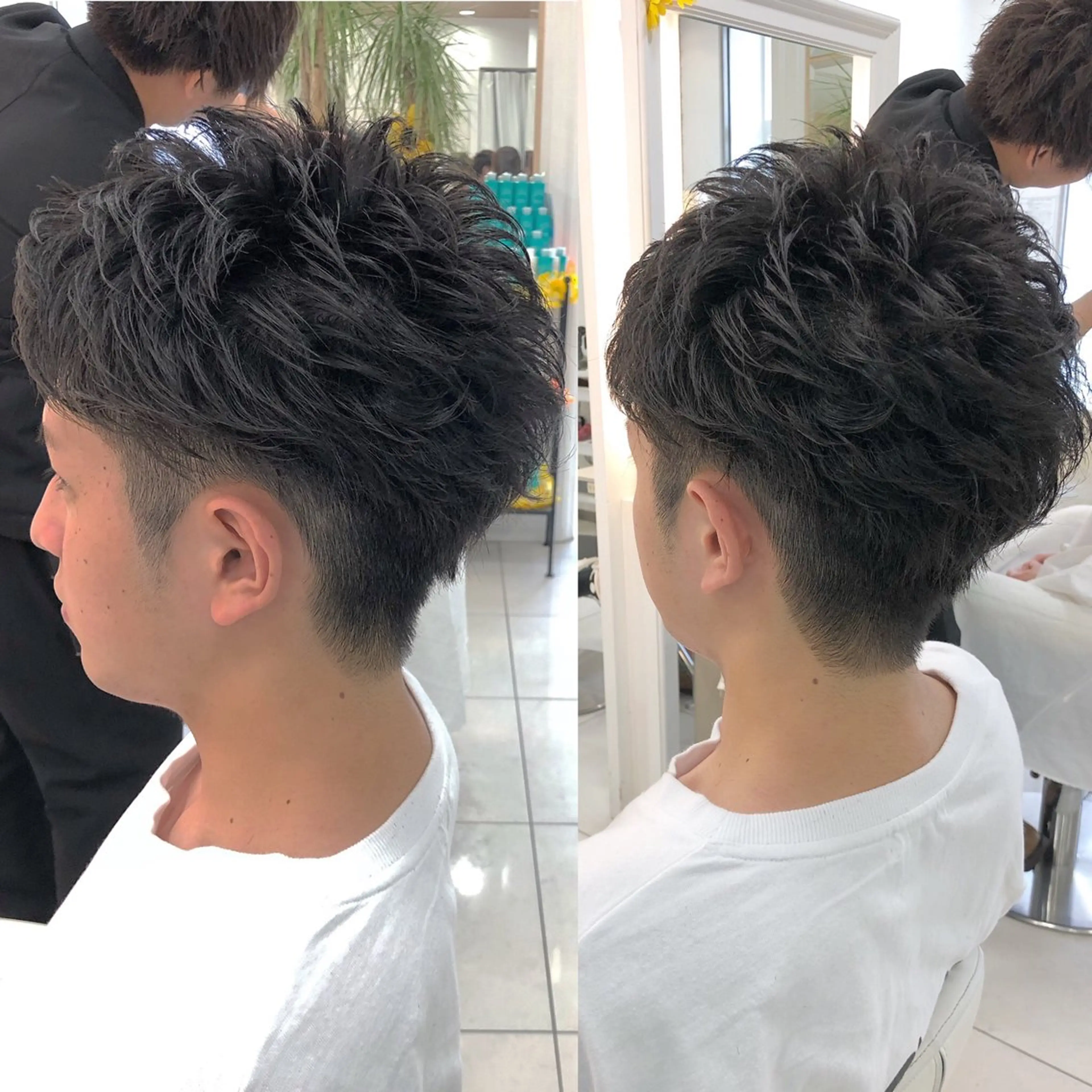 メンズ 崎山 紗吏のヘアスタイル