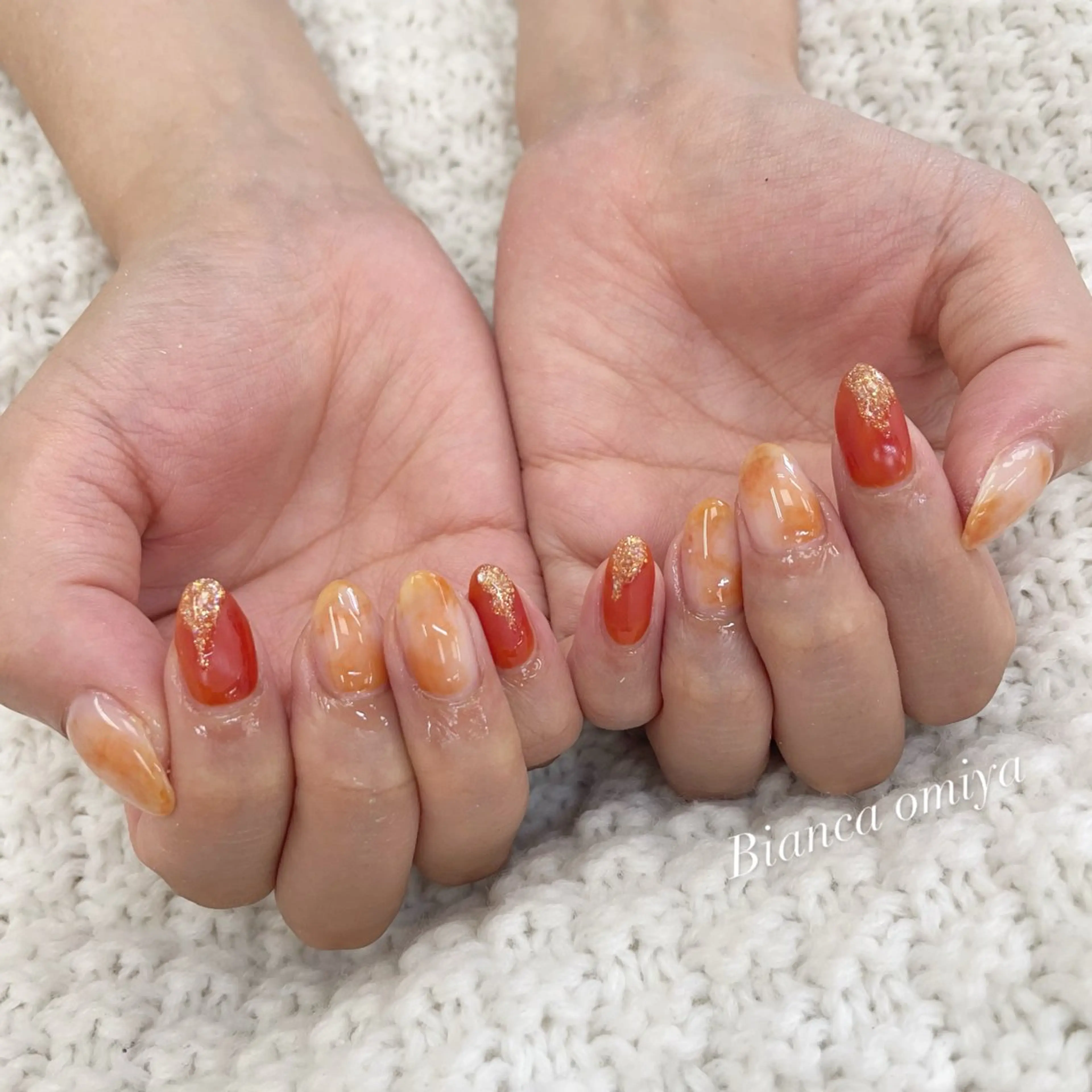 ネイル Bianca大宮店 🫧カッチ🪽のネイルデザイン