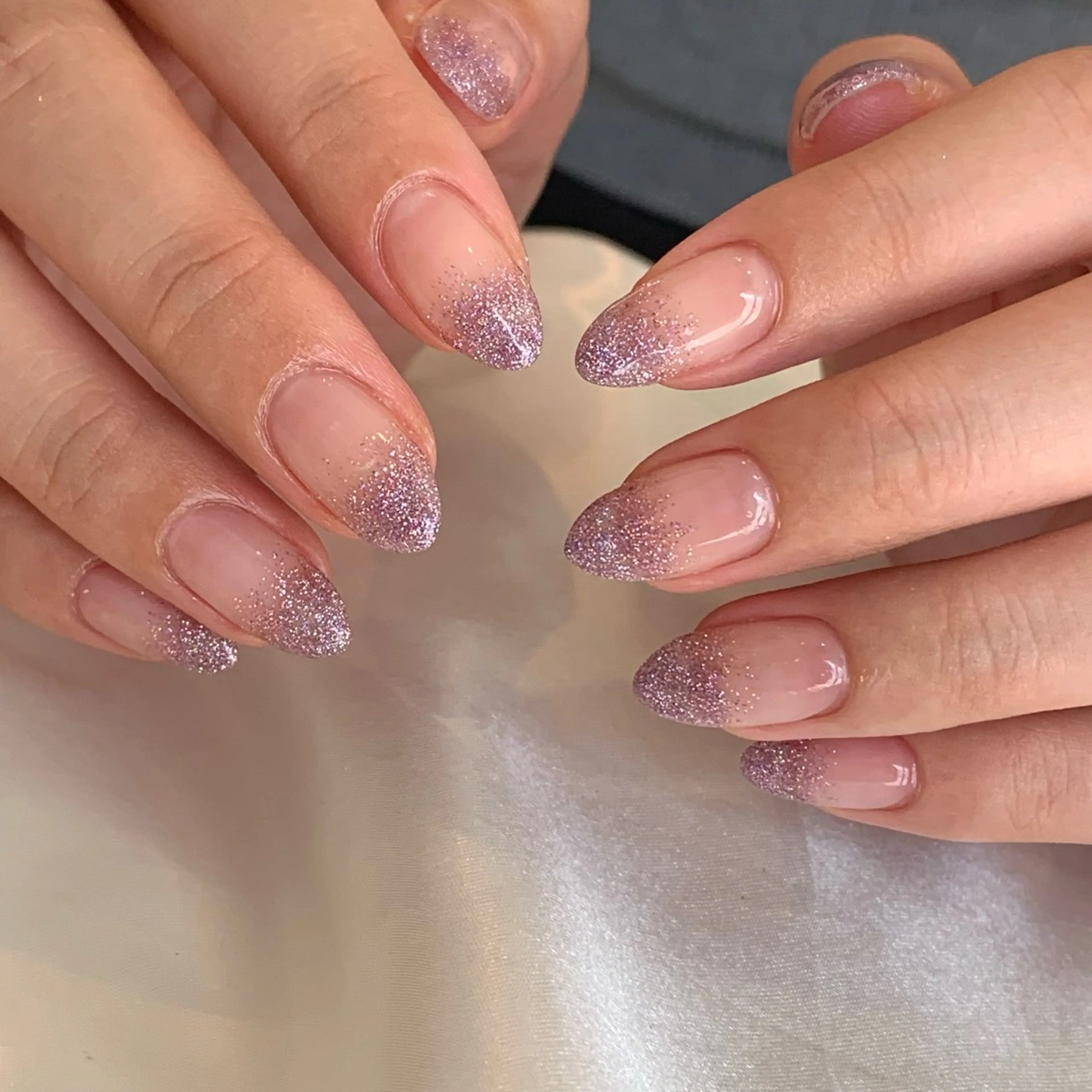 【オフなし】ラメグラデーションの写真