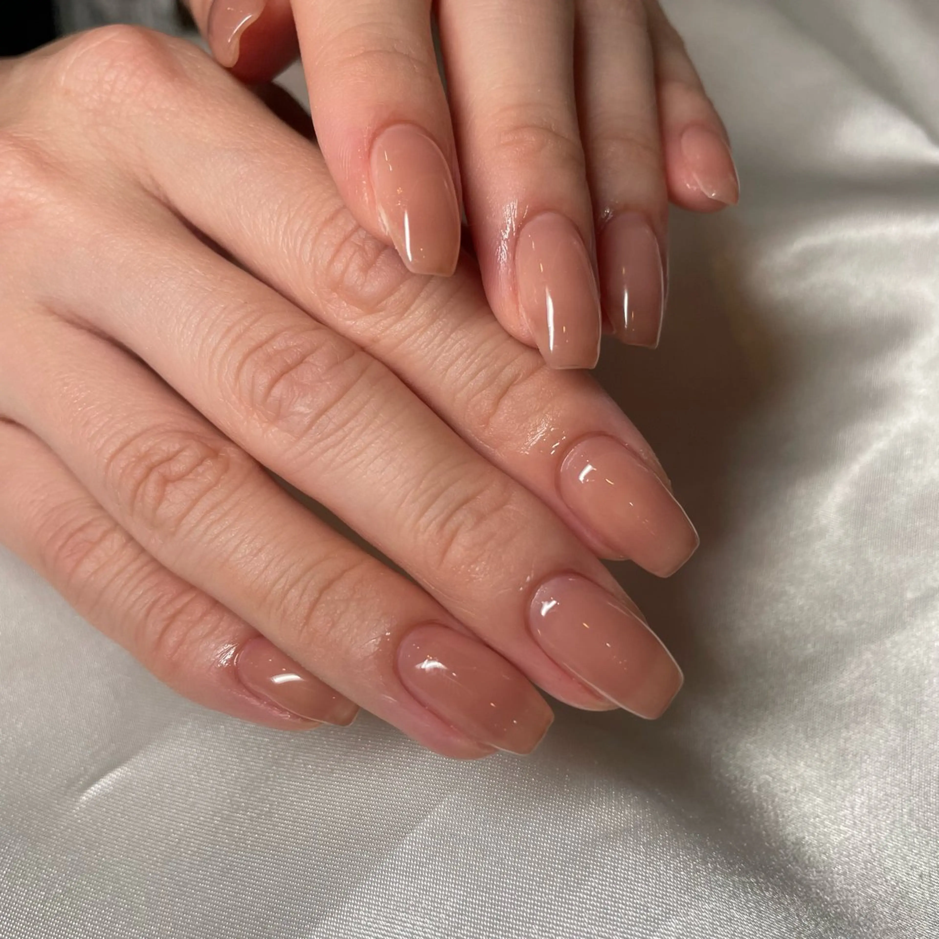 ネイル ワンカラーネイル Rommy suiのネイルデザイン