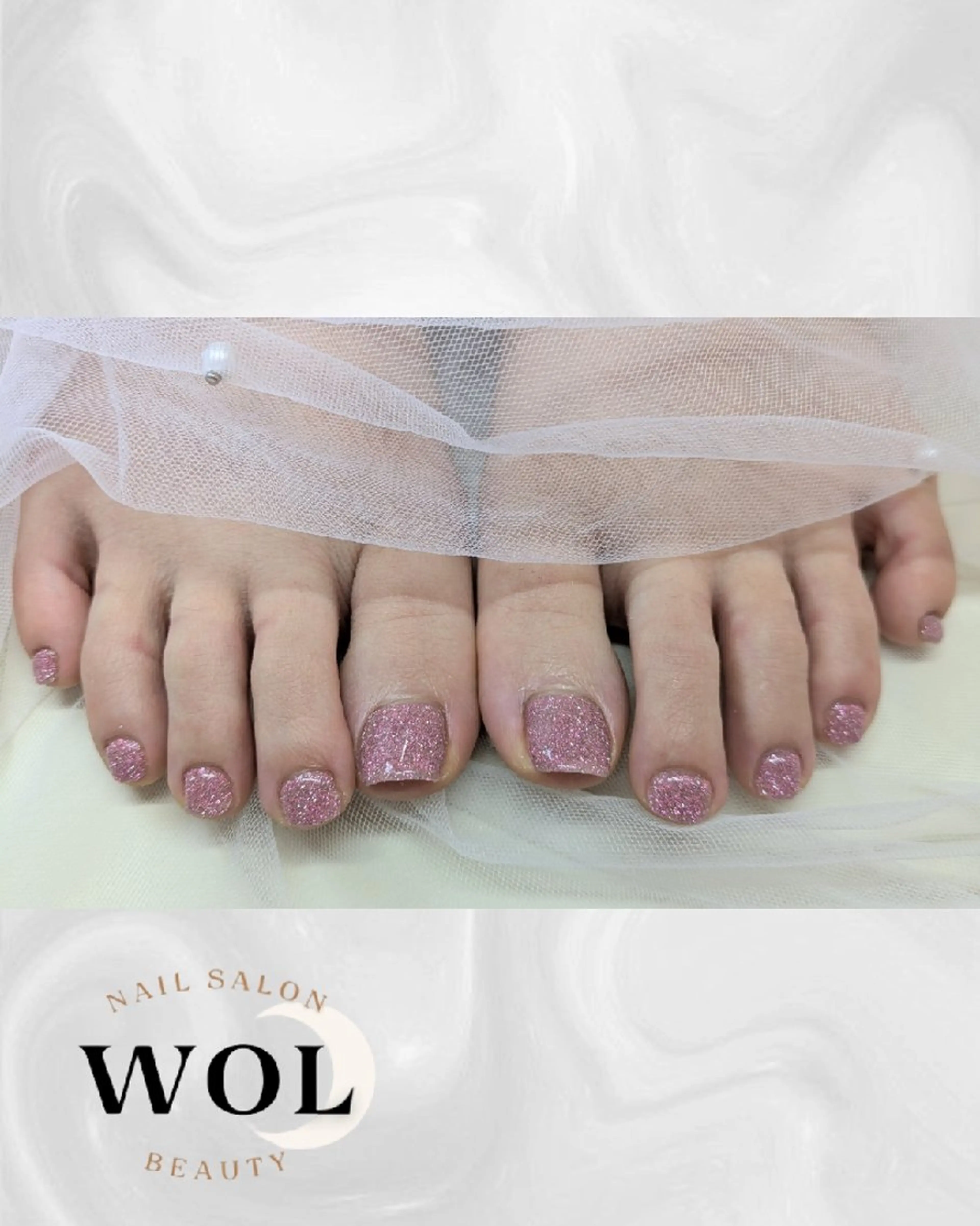 ネイル フットネイル nailsalon🌙WOL所属・WOL🌙 momokoのネイルデザイン
