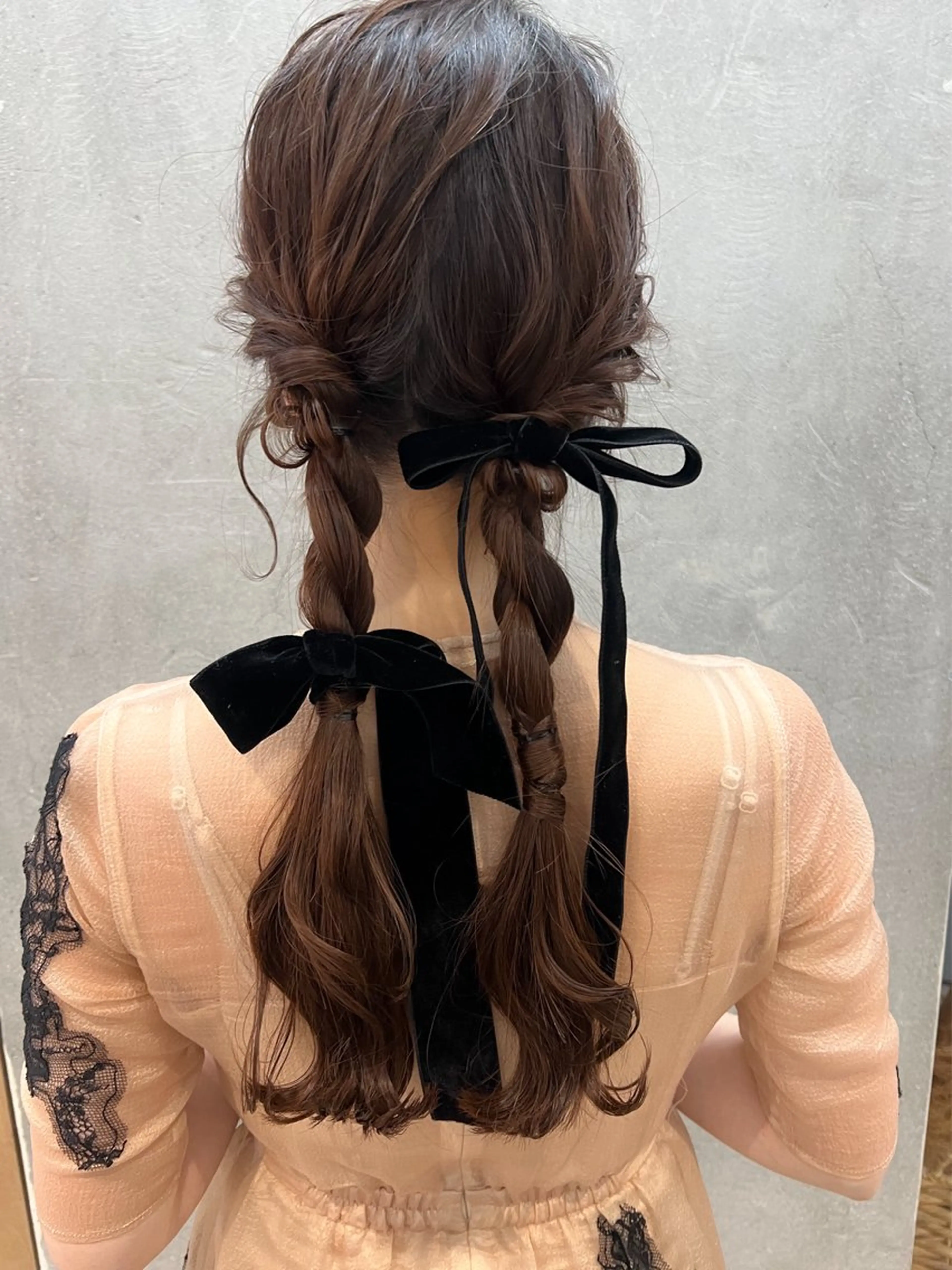 ロング ヘアアレンジ le'a所属・谷町/Le'a /竹原しおなのヘアスタイル