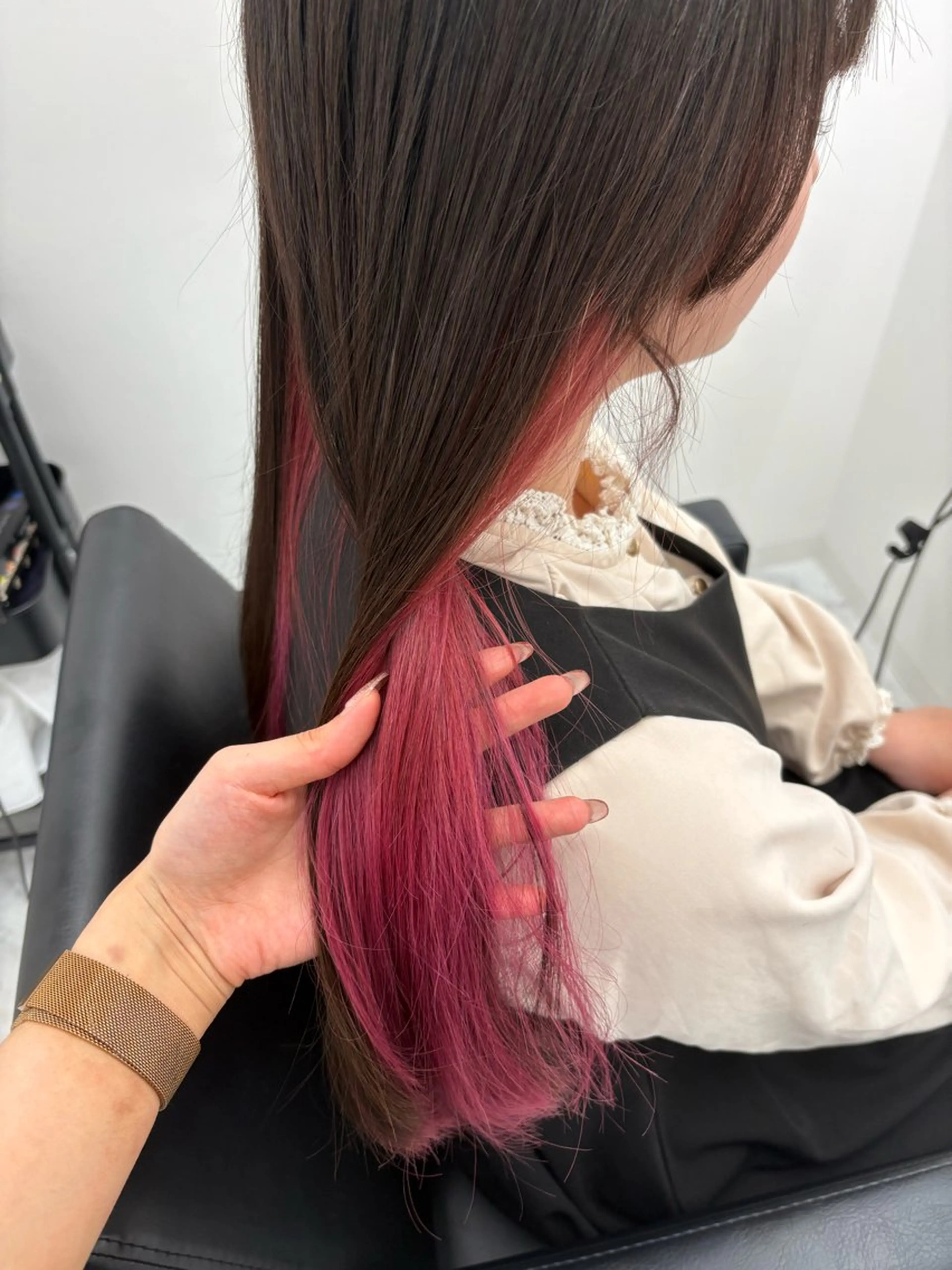 ロング ヘアカラー トリートメント 髪質改善サロン🫧 セキチサトのヘアスタイル