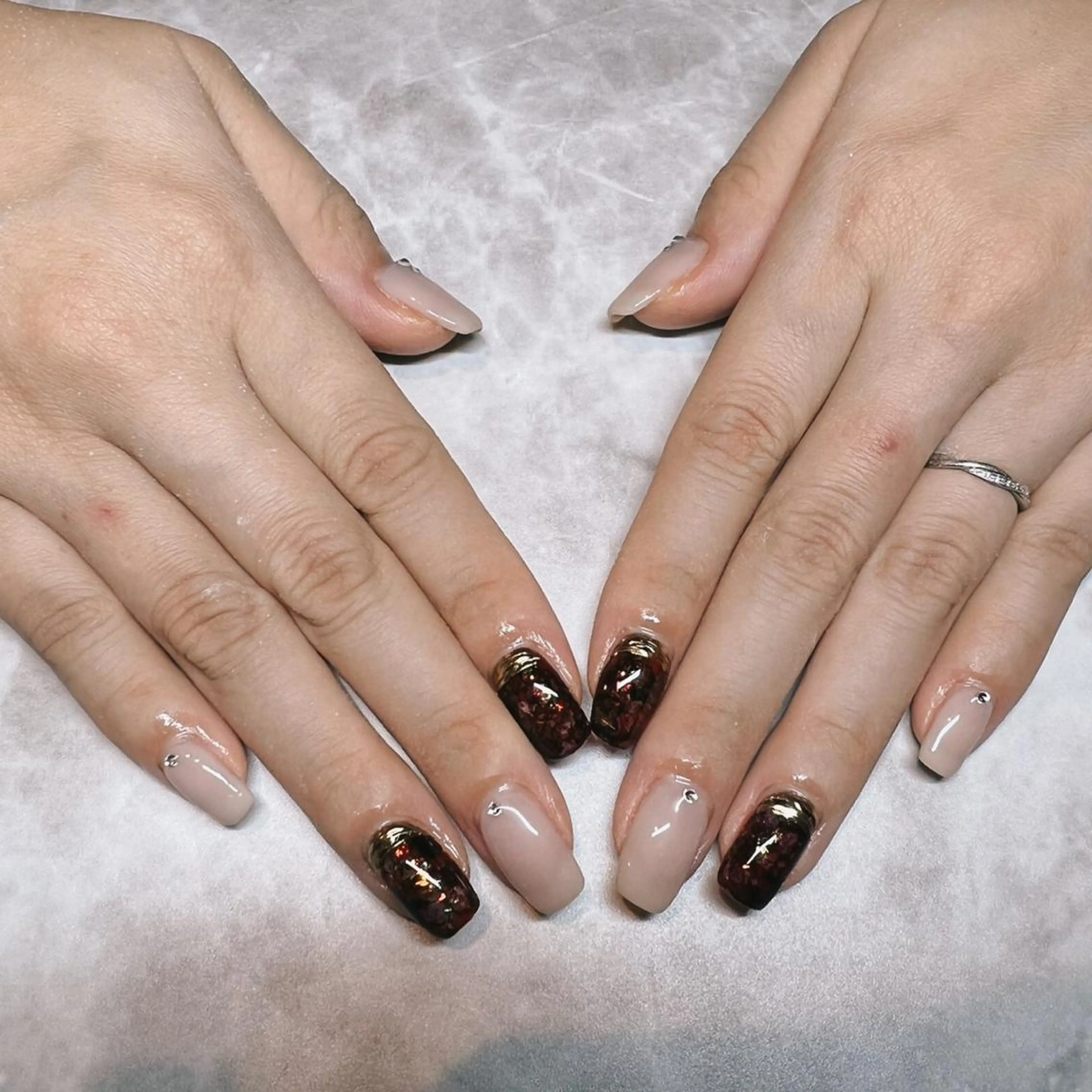 ネイル ハンドネイル NAIL Salon IP所属・長谷川 奈緒美のネイルデザイン