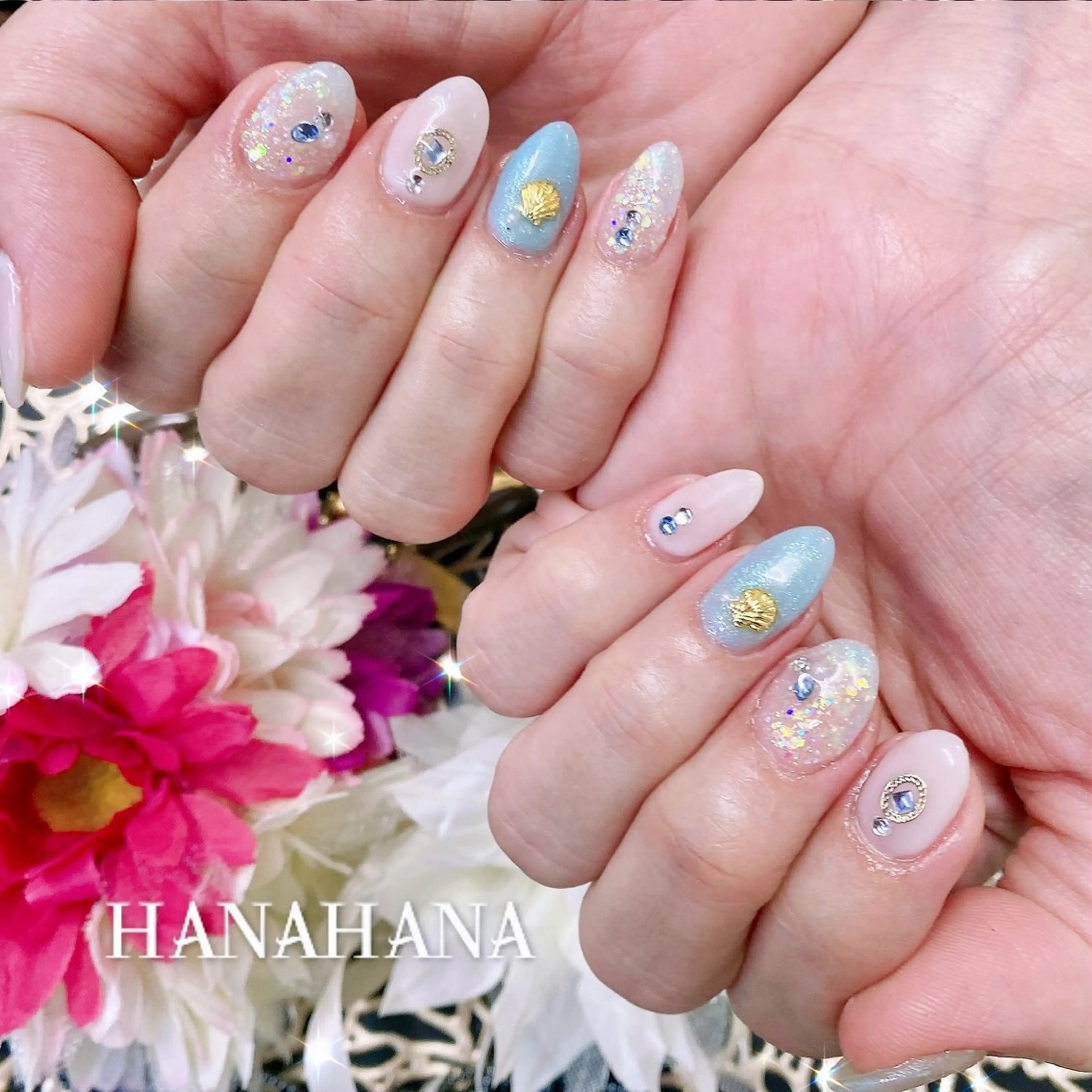 ネイル ジェルネイル HANAHANAのネイルデザイン