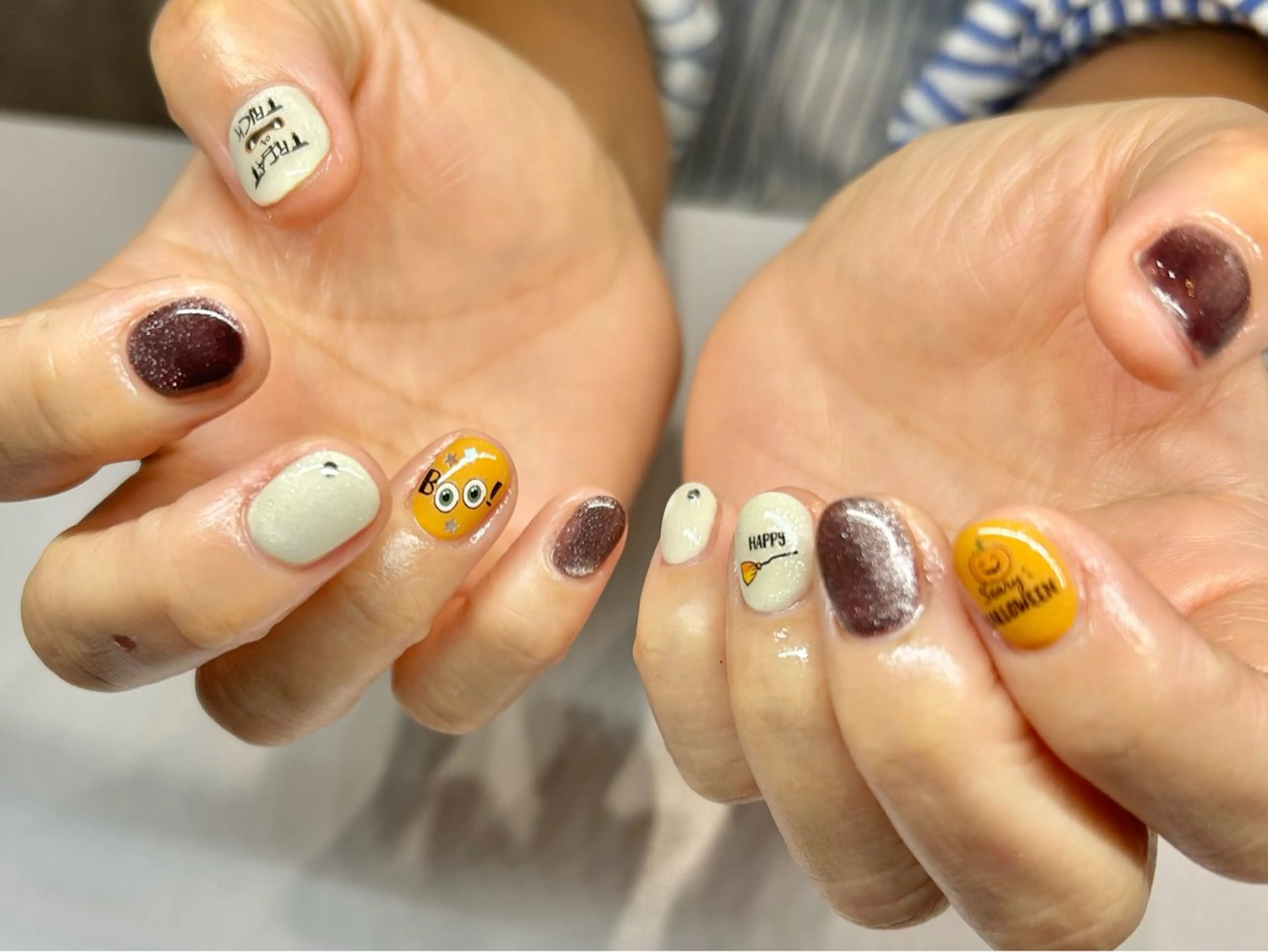 ネイル ワンカラーネイル ハンドネイル welina Miyukiのネイルデザイン