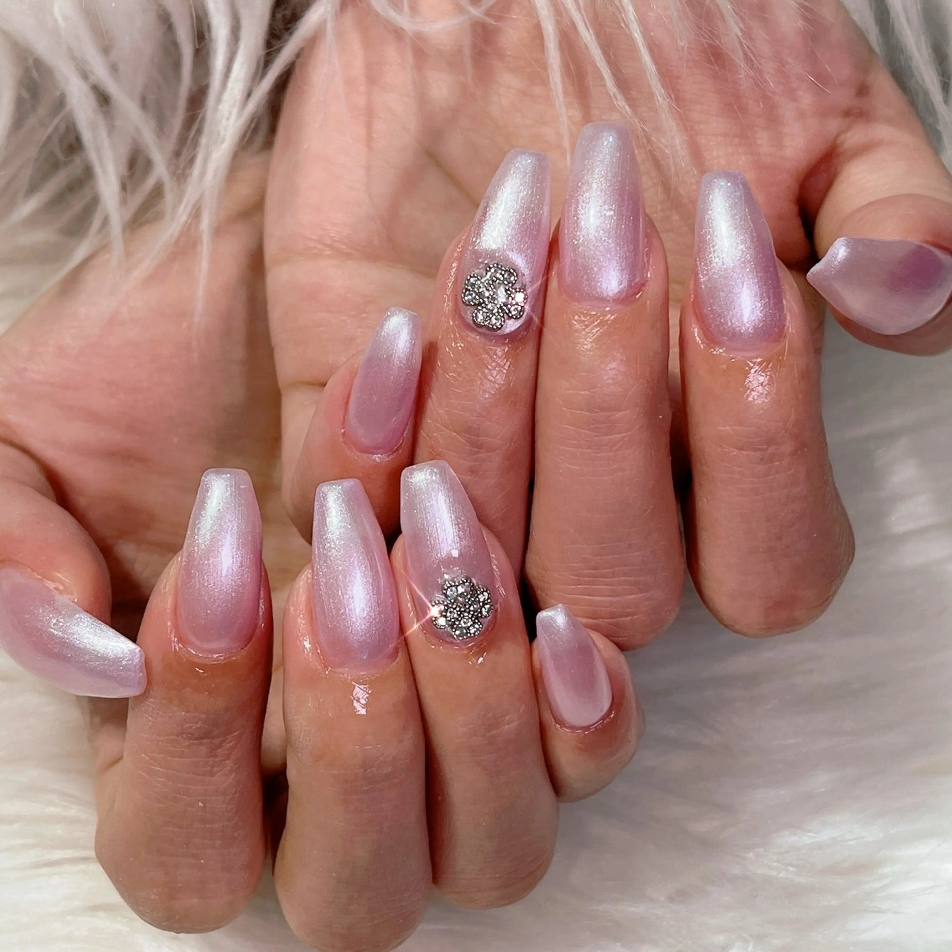 ジェル2本アート【オフ込み✨】の写真