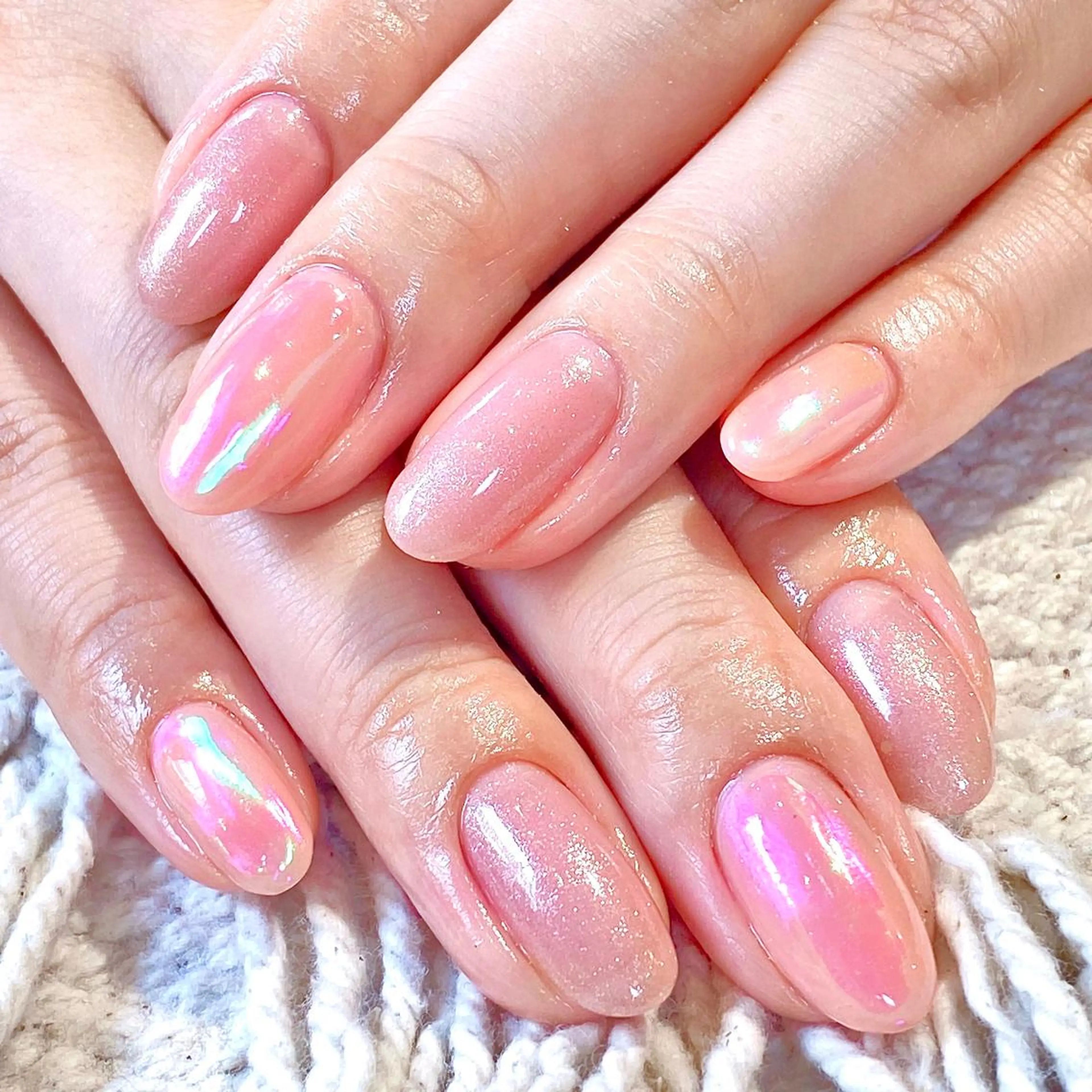 ネイル 氷ネイル・うるうるネイル sōko Hair&Nail Salon所属・megu  / sōko nailのネイルデザイン
