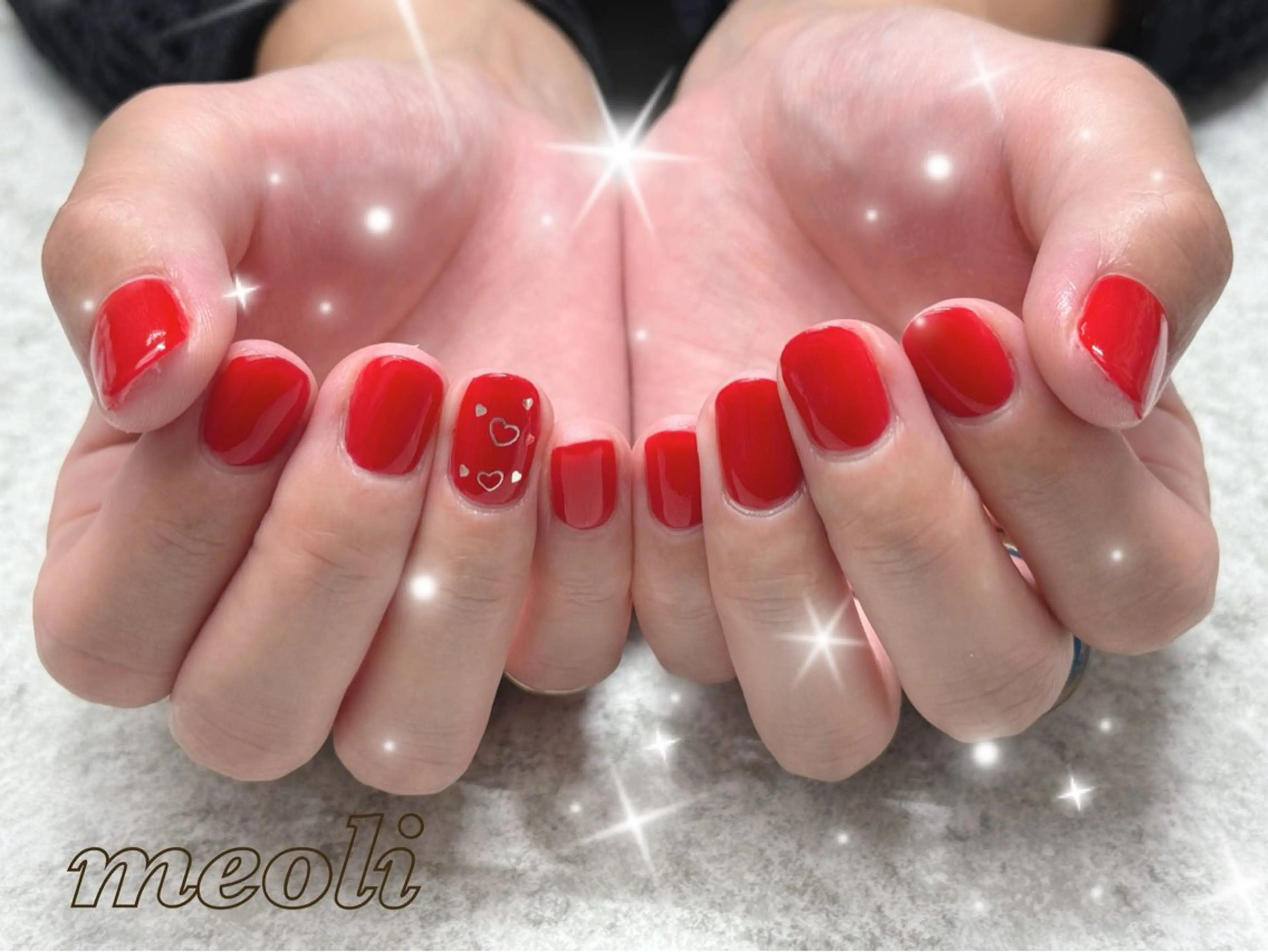 ネイル ハンドネイル nail salon meoli ヒトミのネイルデザイン