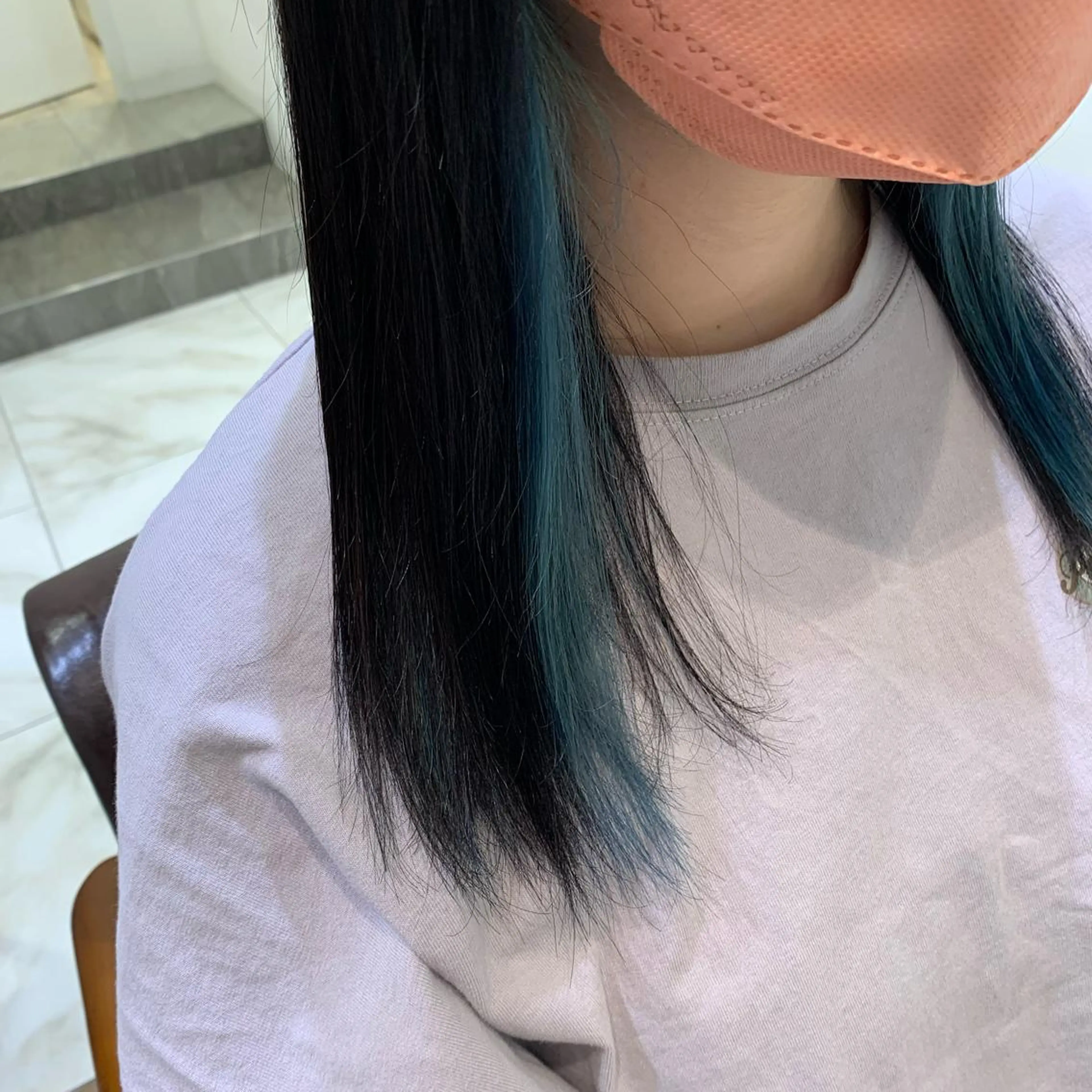 セミロング 白髪染め /増田桃子のヘアスタイル