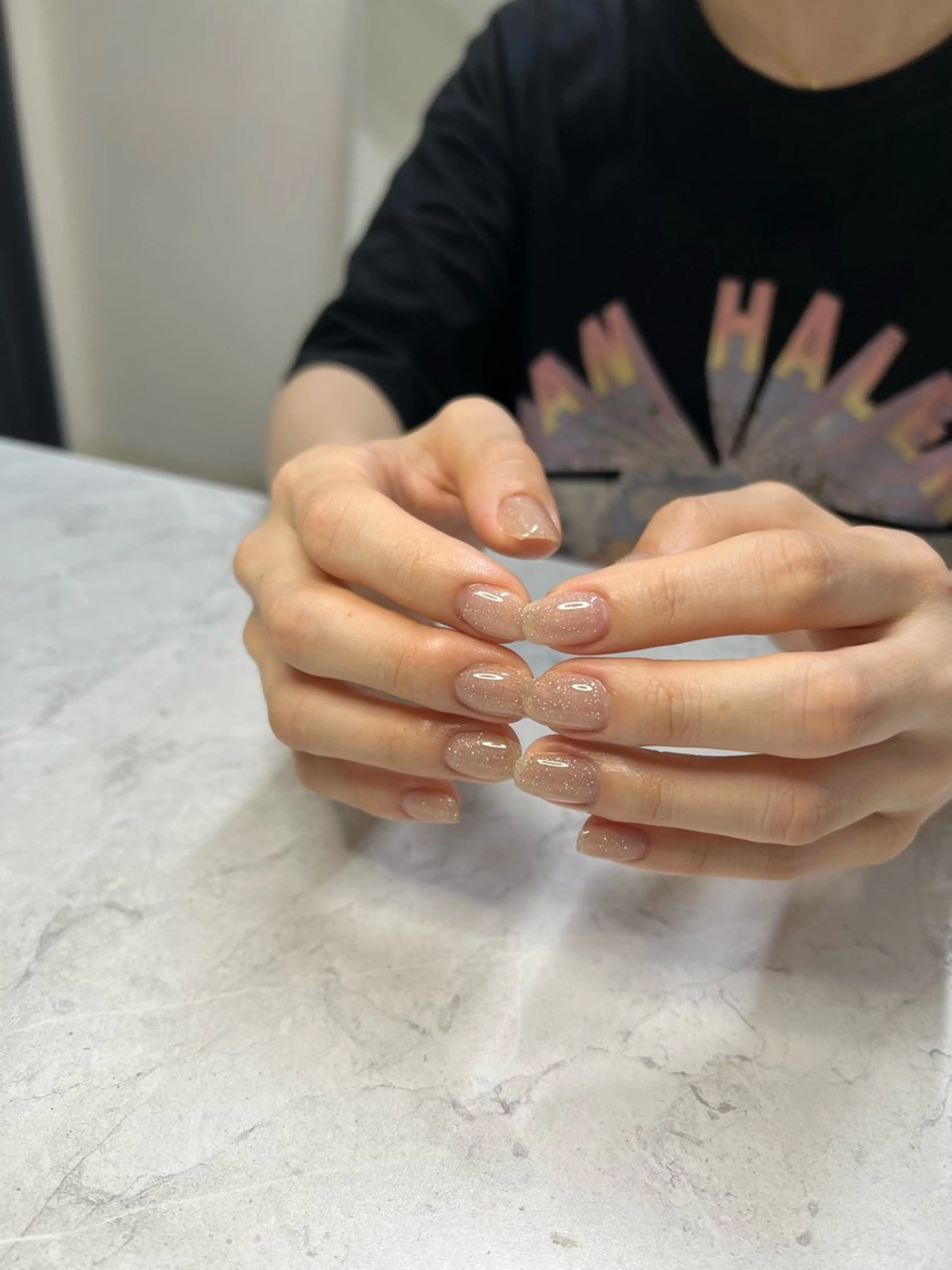 ネイル キラキラネイル ワンカラーネイル 瀬戸 梨子のエステ・リラクイメージ