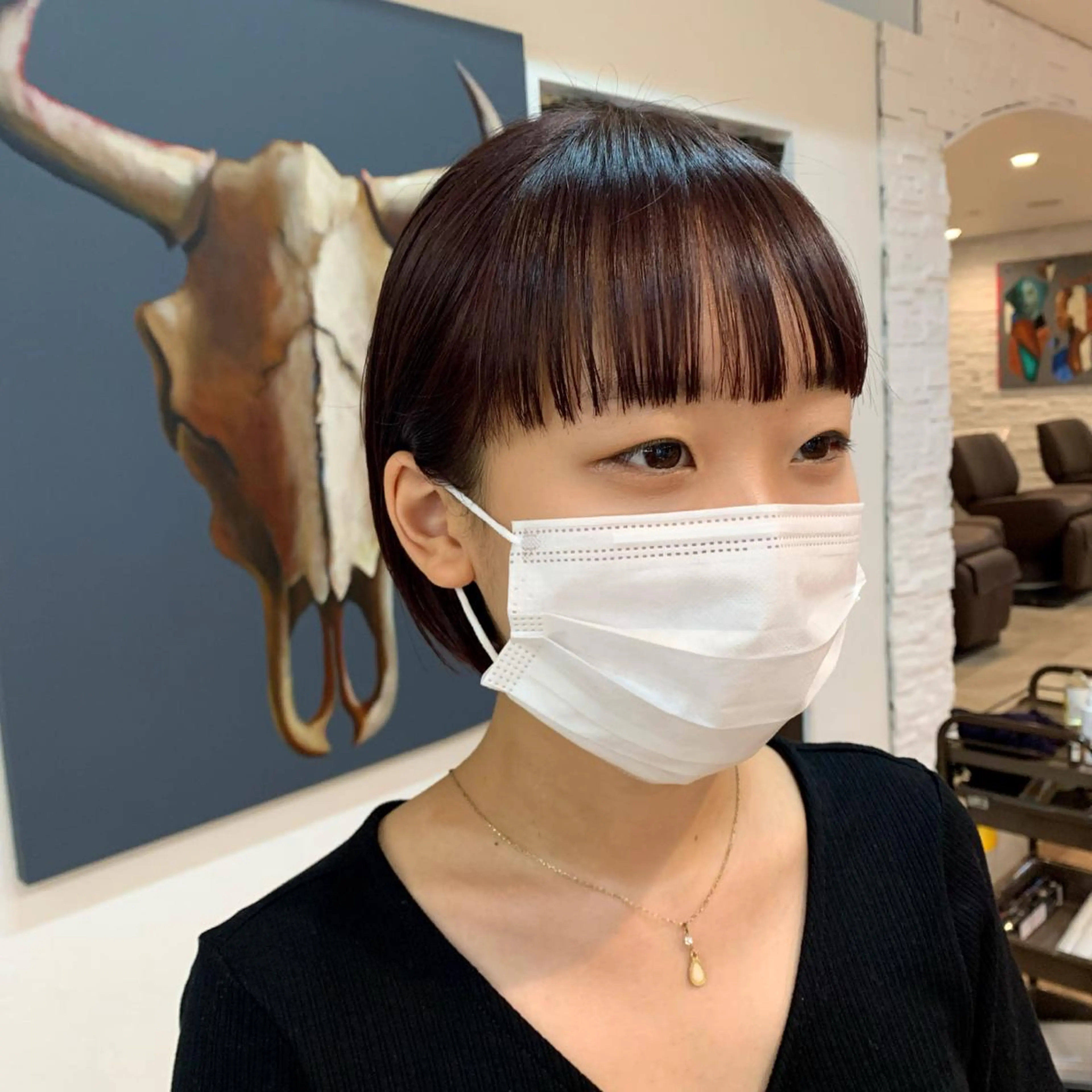 ショート カラー 【韓国風くびれヘア】 joule小木曽輝のヘアスタイル