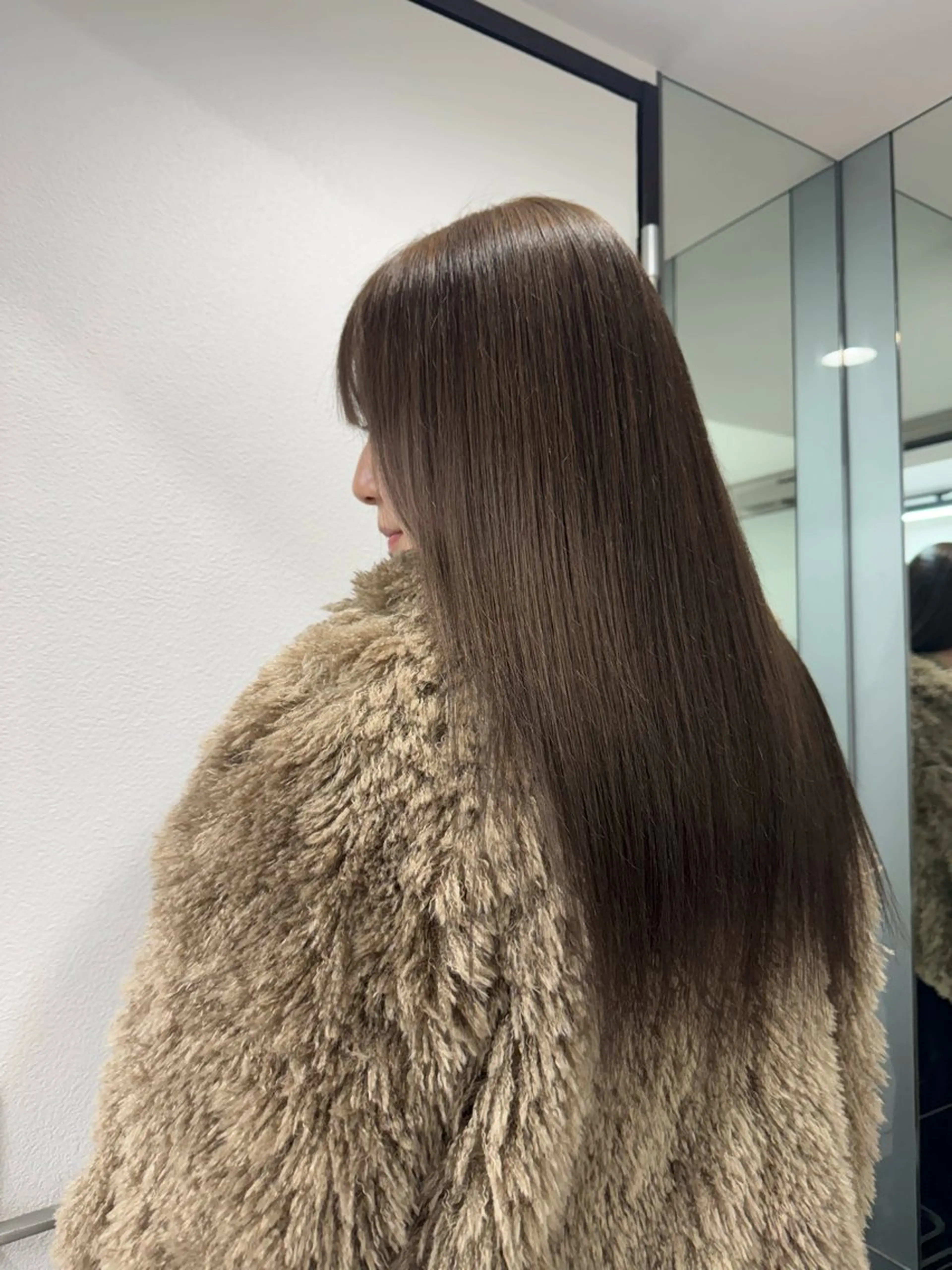 セミロング ヘアカラー ⭐️COEUR/ 唯⭐️のヘアスタイル