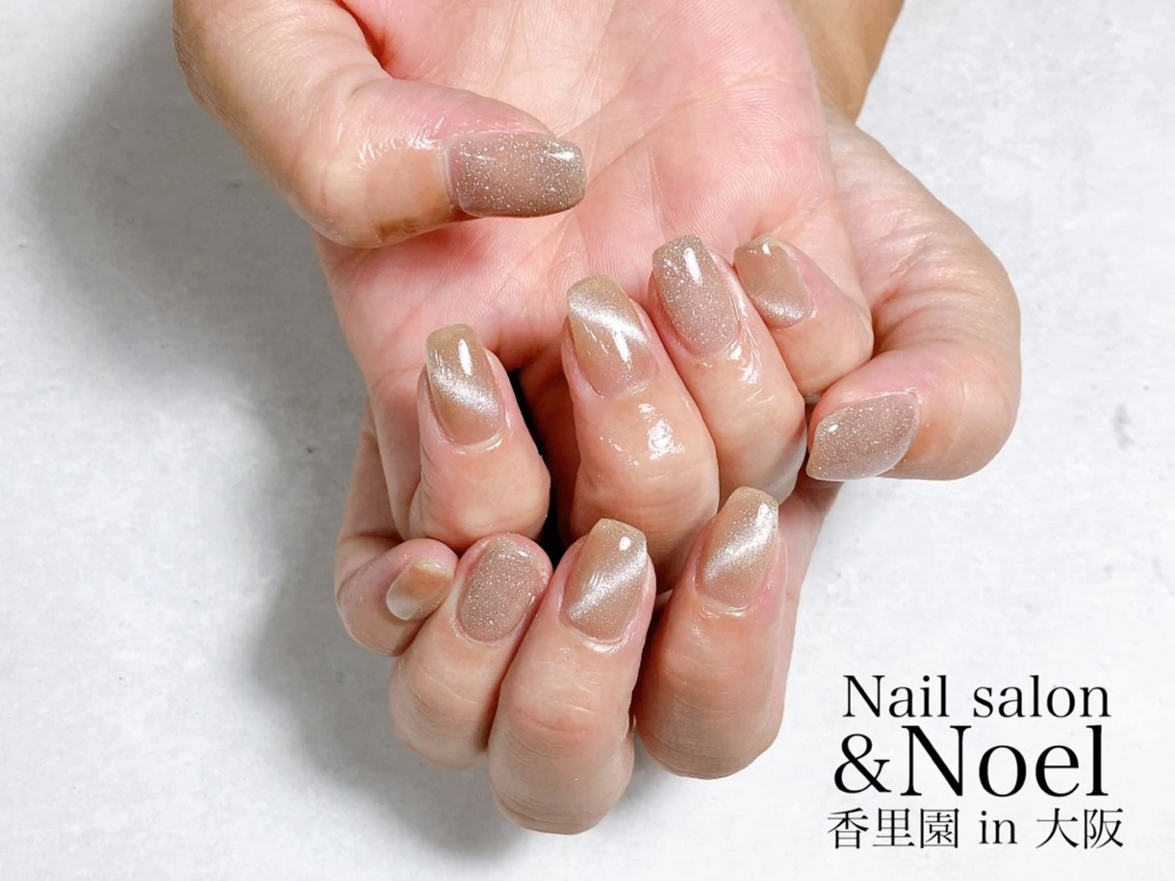 ネイル ハンドネイル Nailsalon  &Noel所属・もも 🍑のネイルデザイン
