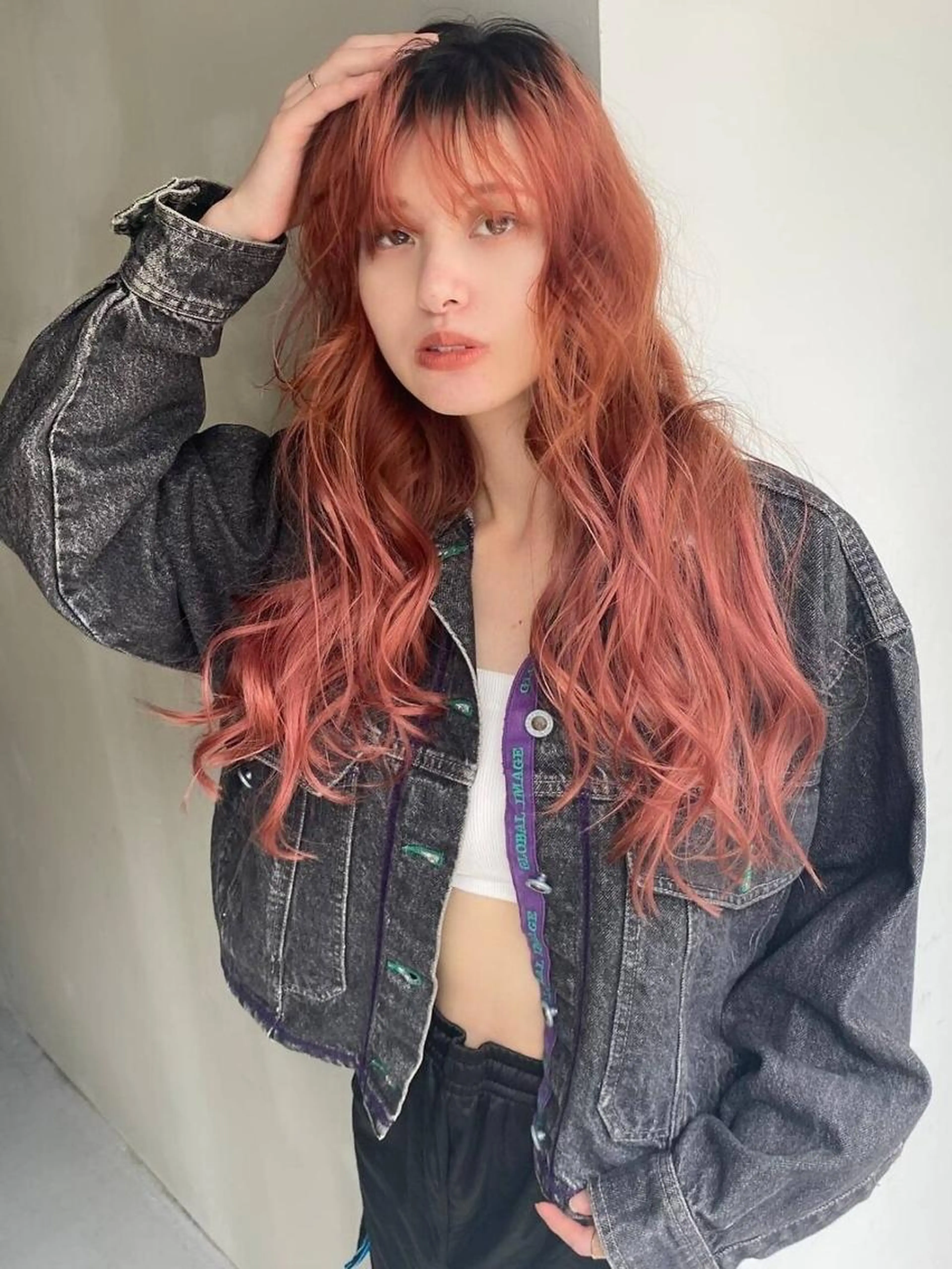 🍊ブリーチなしWカラ- + アミノリペアトリートメントの写真