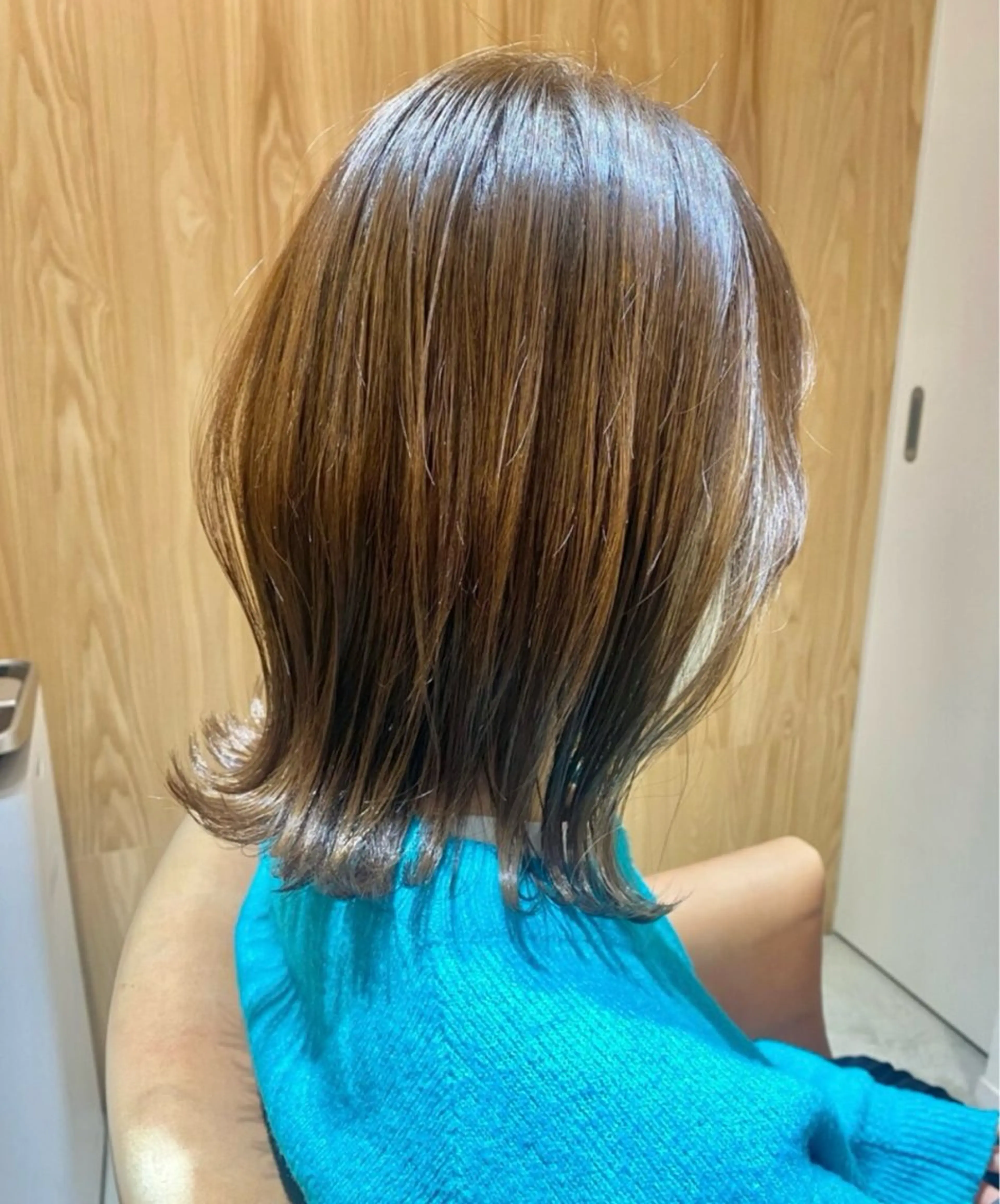 ミディアム 古川 永遠のヘアスタイル