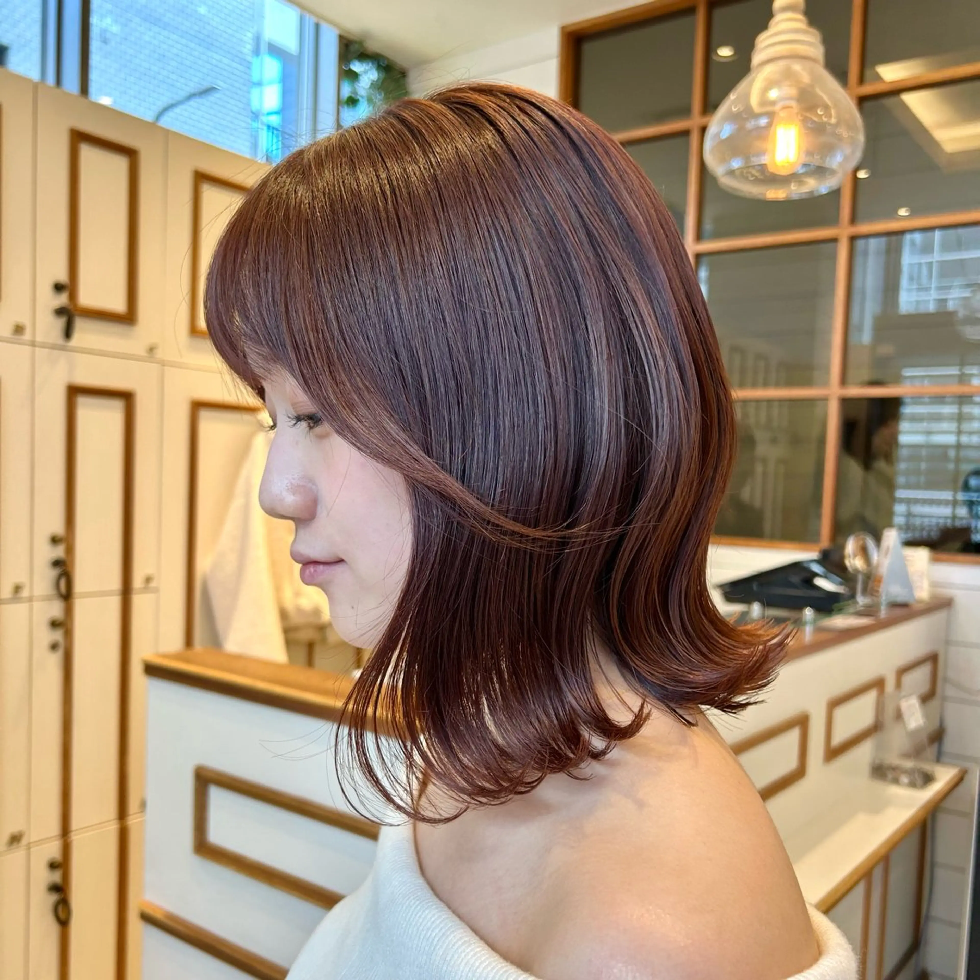 🫧髪質改善艶ケアワンカラー+𝐀𝐮𝐣𝐮𝐚3stepトリートメント🪄🫧の写真