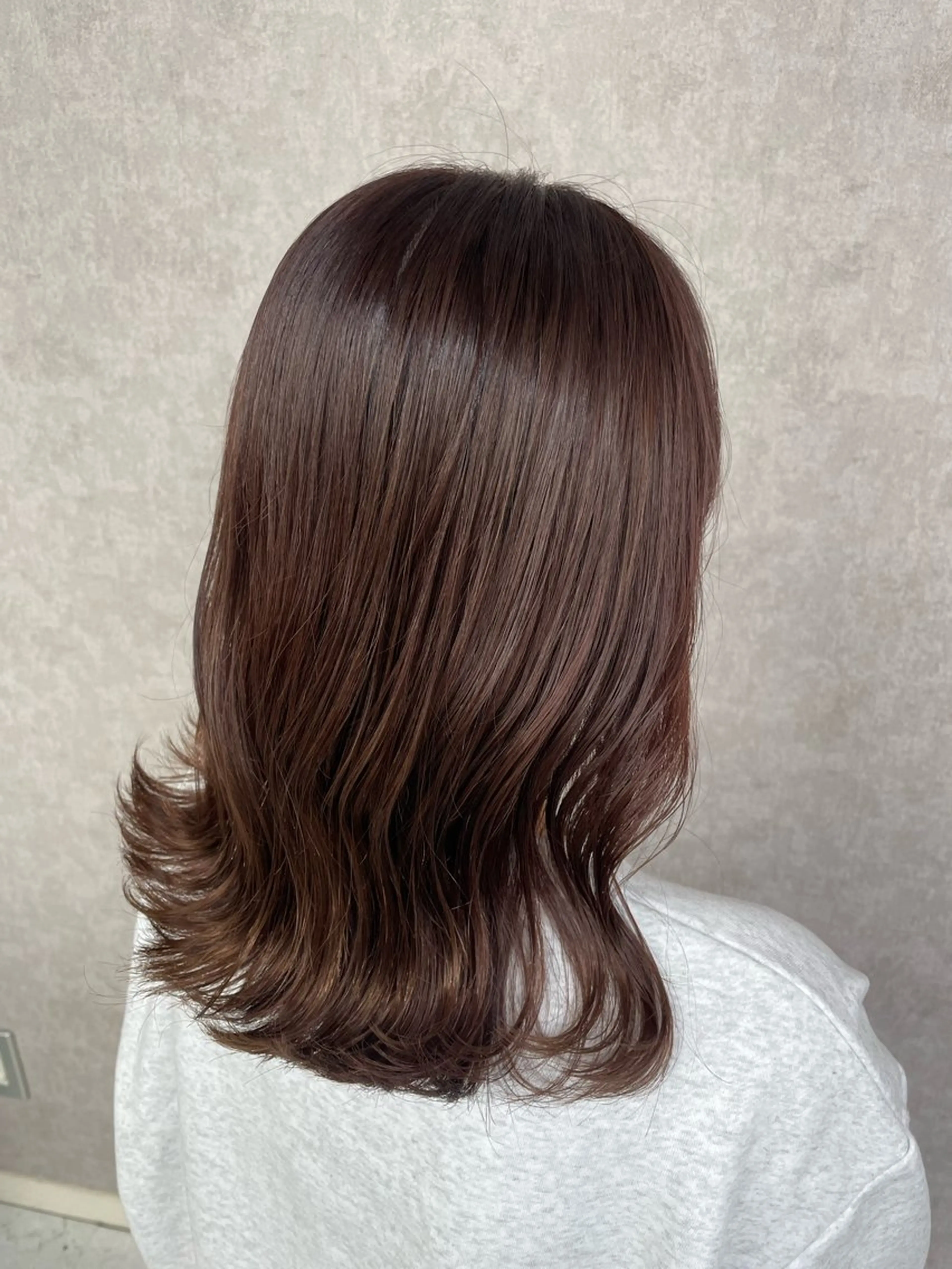 セミロング カラー door所属・door/南越谷 miiyuのヘアスタイル