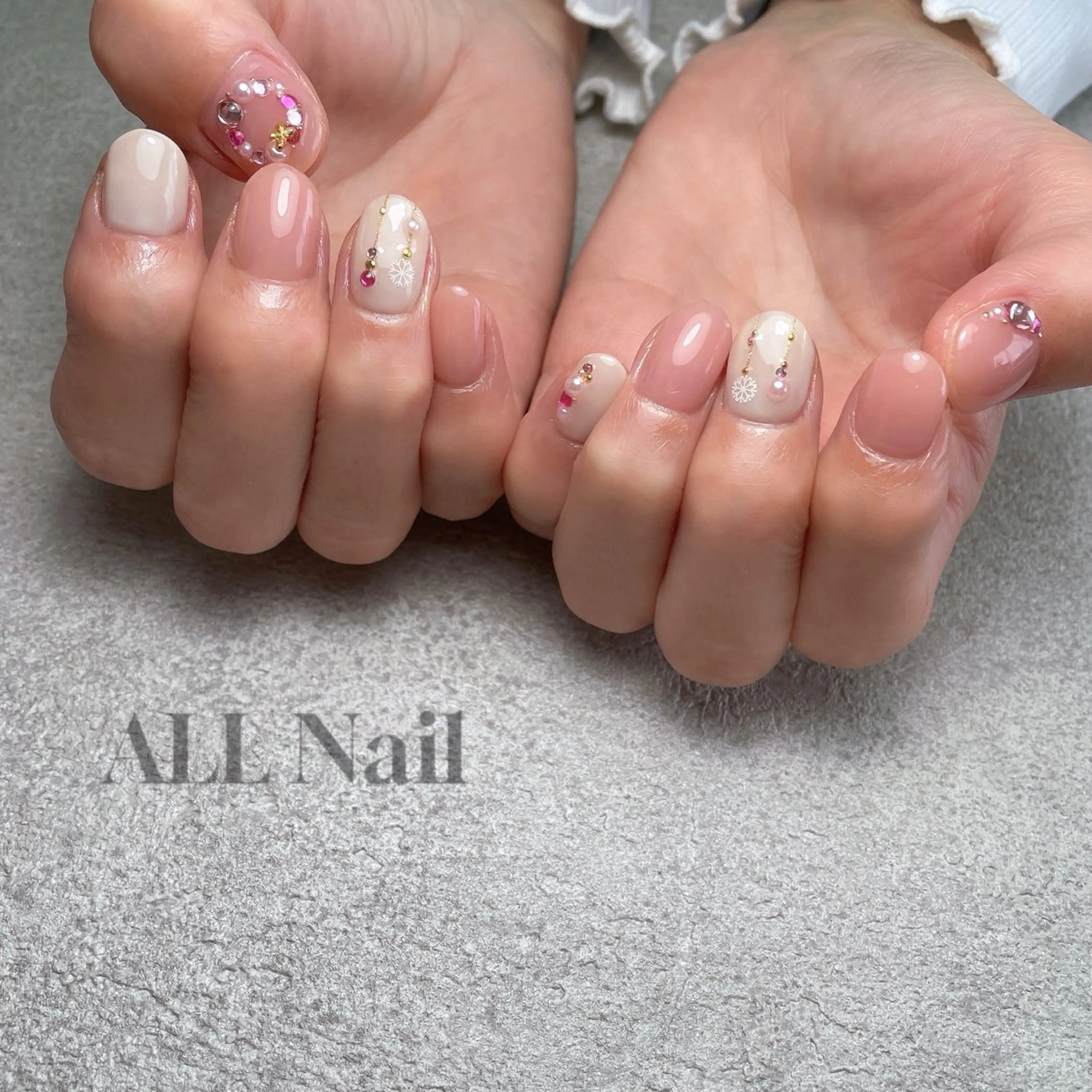 ネイル 冬ネイル クリスマス ALL Nail &whiteningのその他イメージ