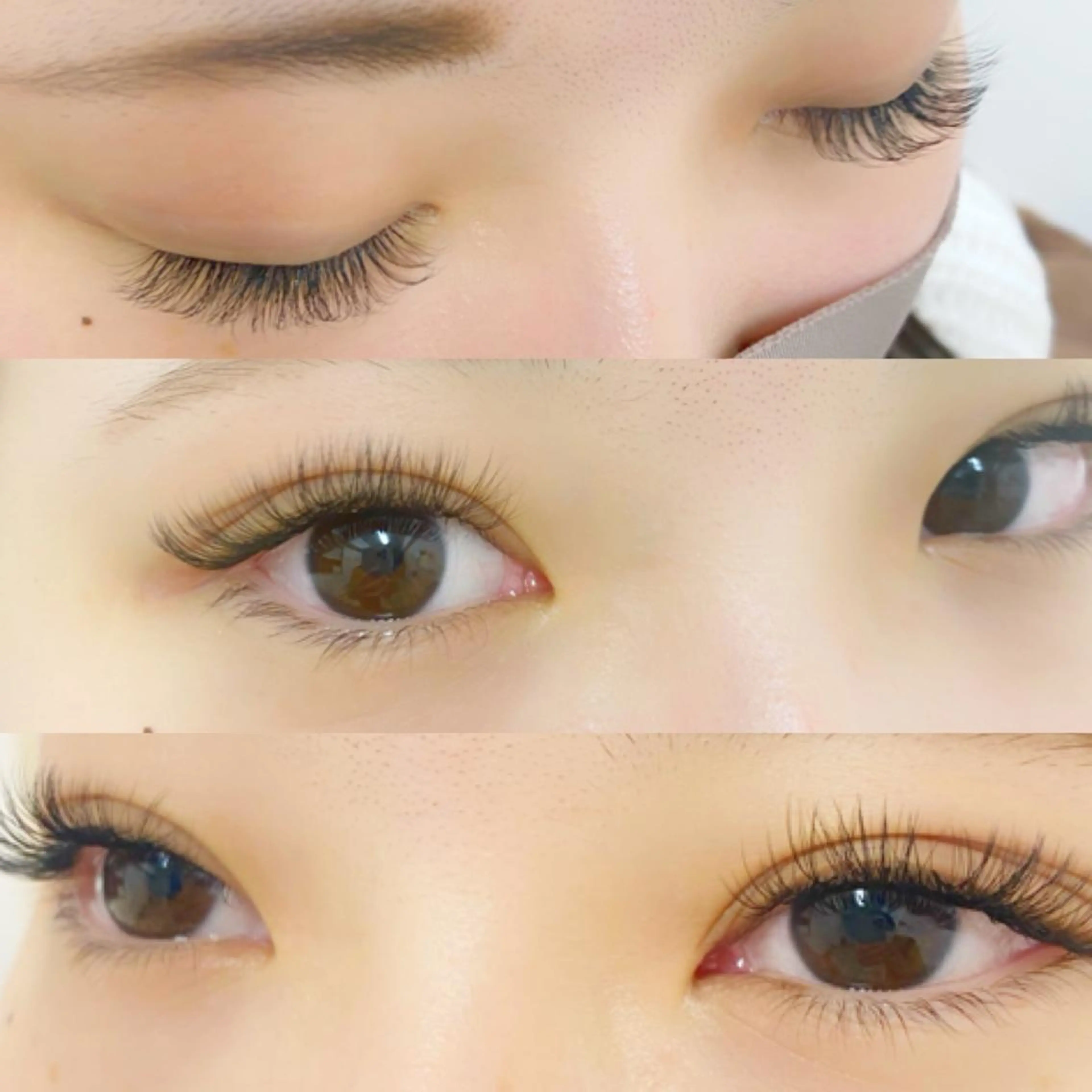 極細ボリュームラッシュ・400本(オフ込　又　付け足し可)の写真