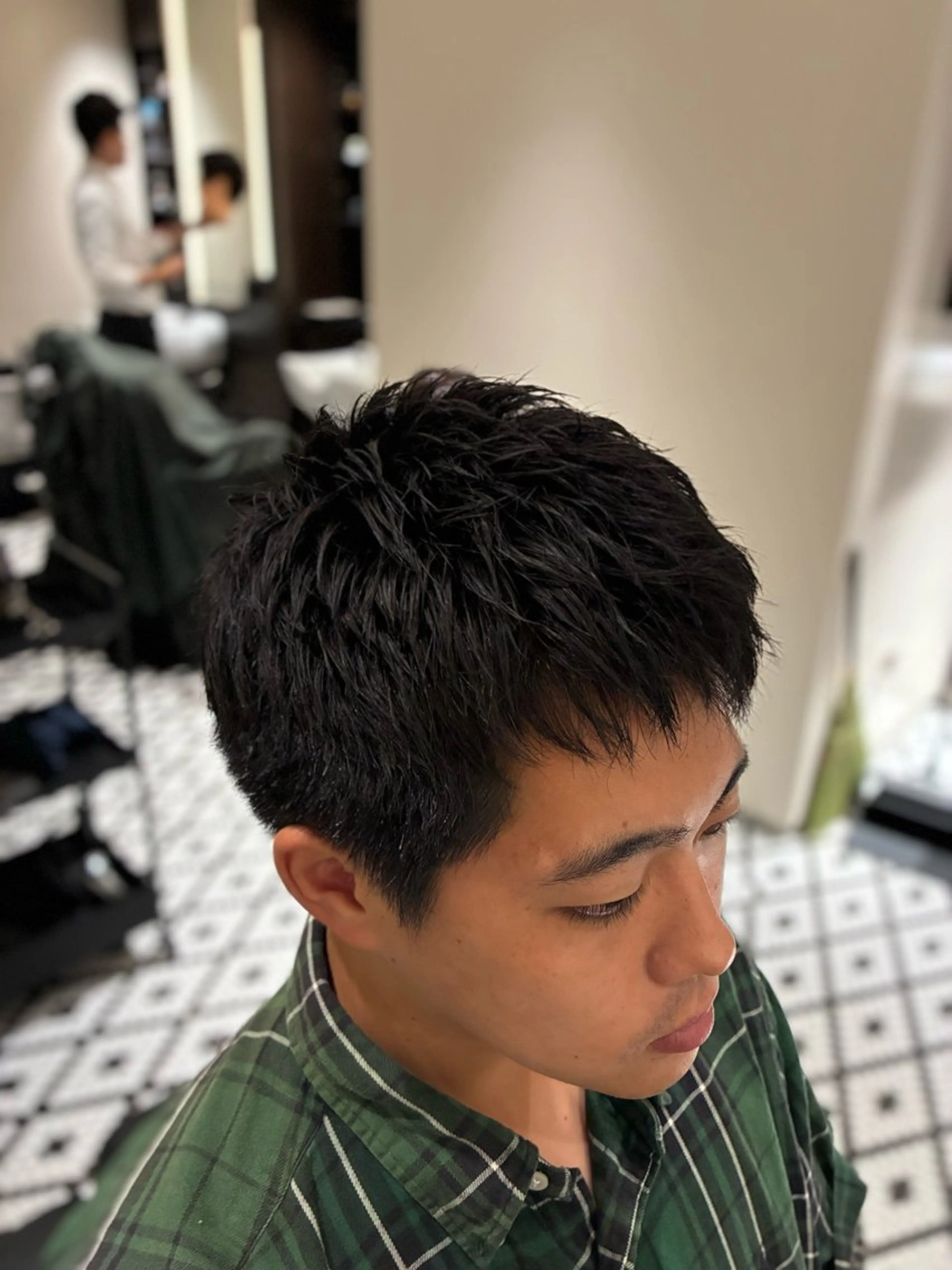 ショート 坂本虎太郎💈メンズ モデル募集中💈のヘアスタイル