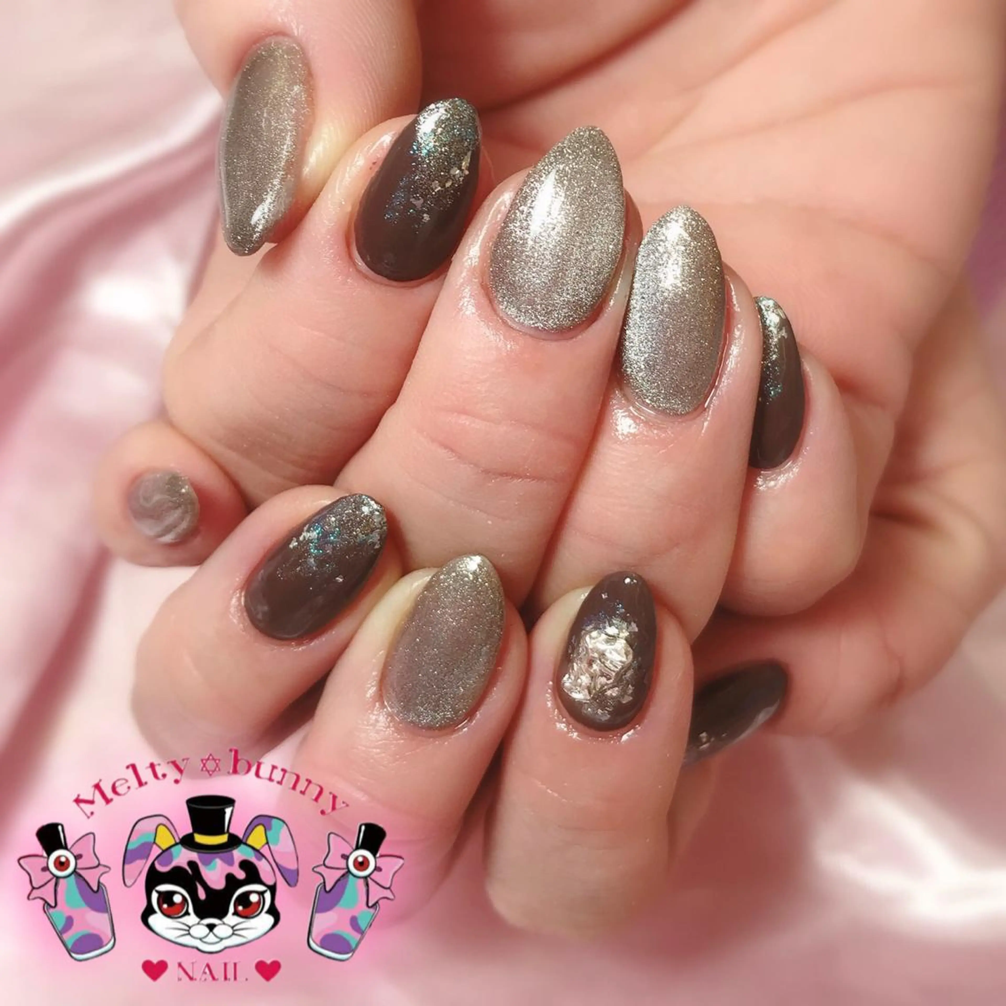 ネイル マグネットネイル ハンドネイル 深爪を断らない スカルプ高評価店のネイルデザイン