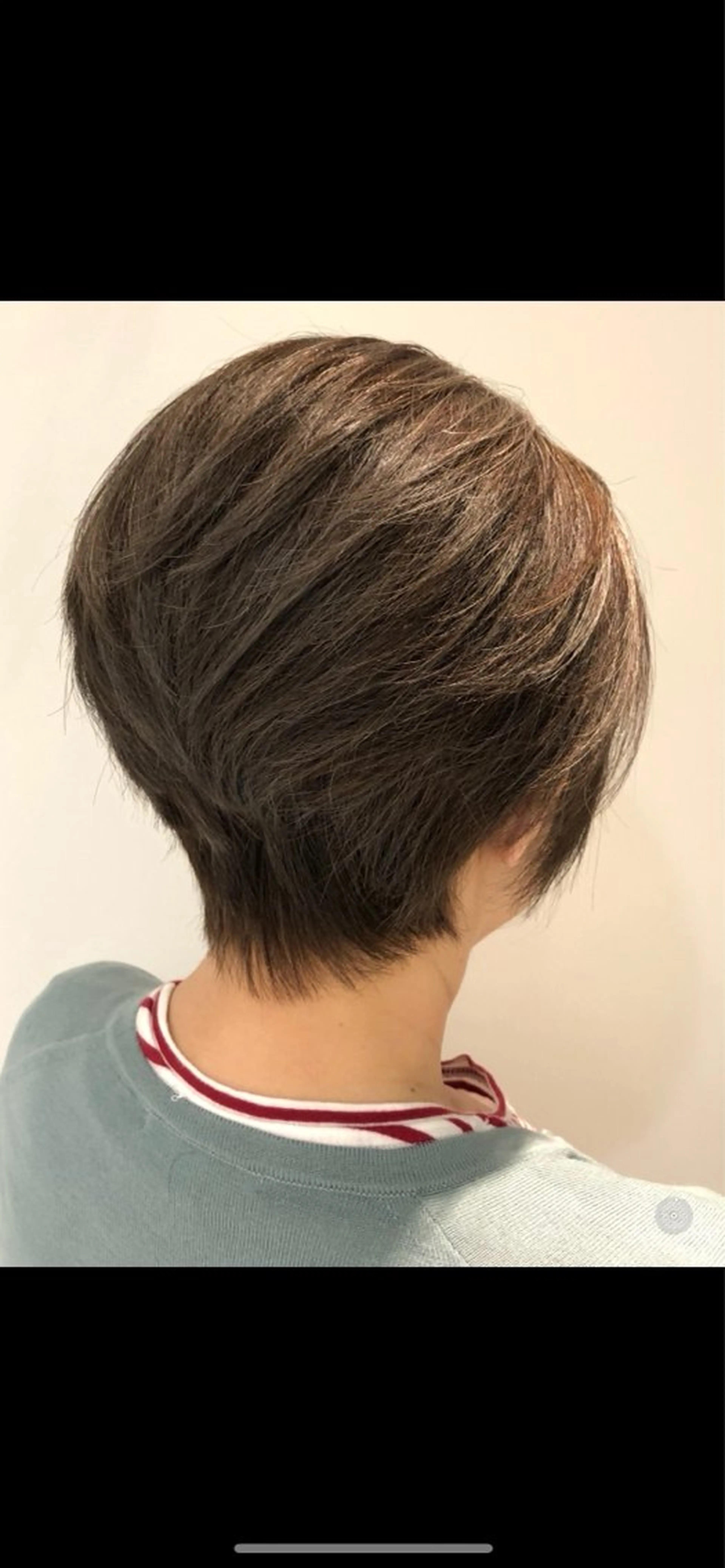 ショート カット ヘアカラー 酸性ストレート特化× 艶髪師/及川のヘアスタイル