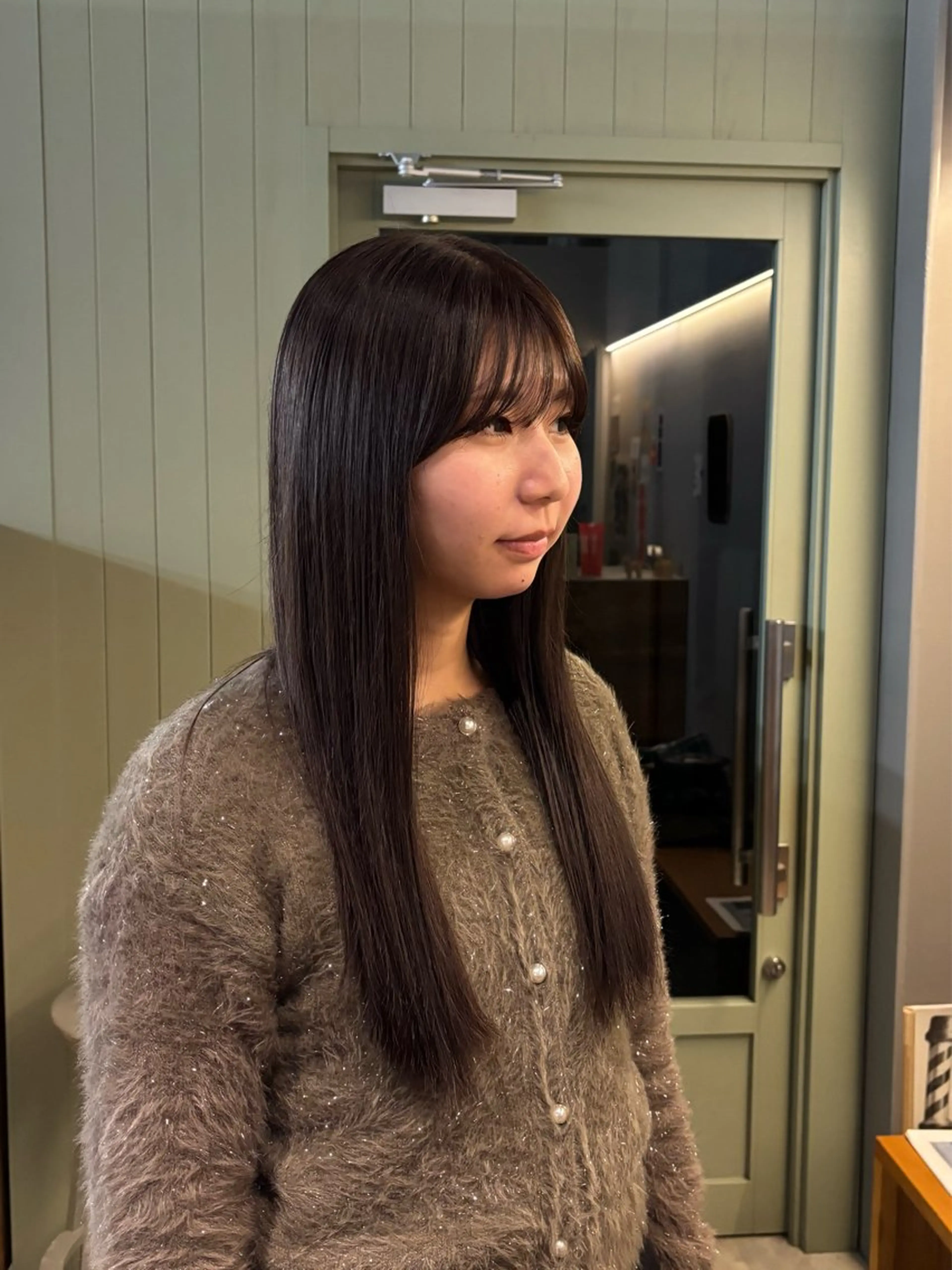 ロング 北森 愛唯のヘアスタイル