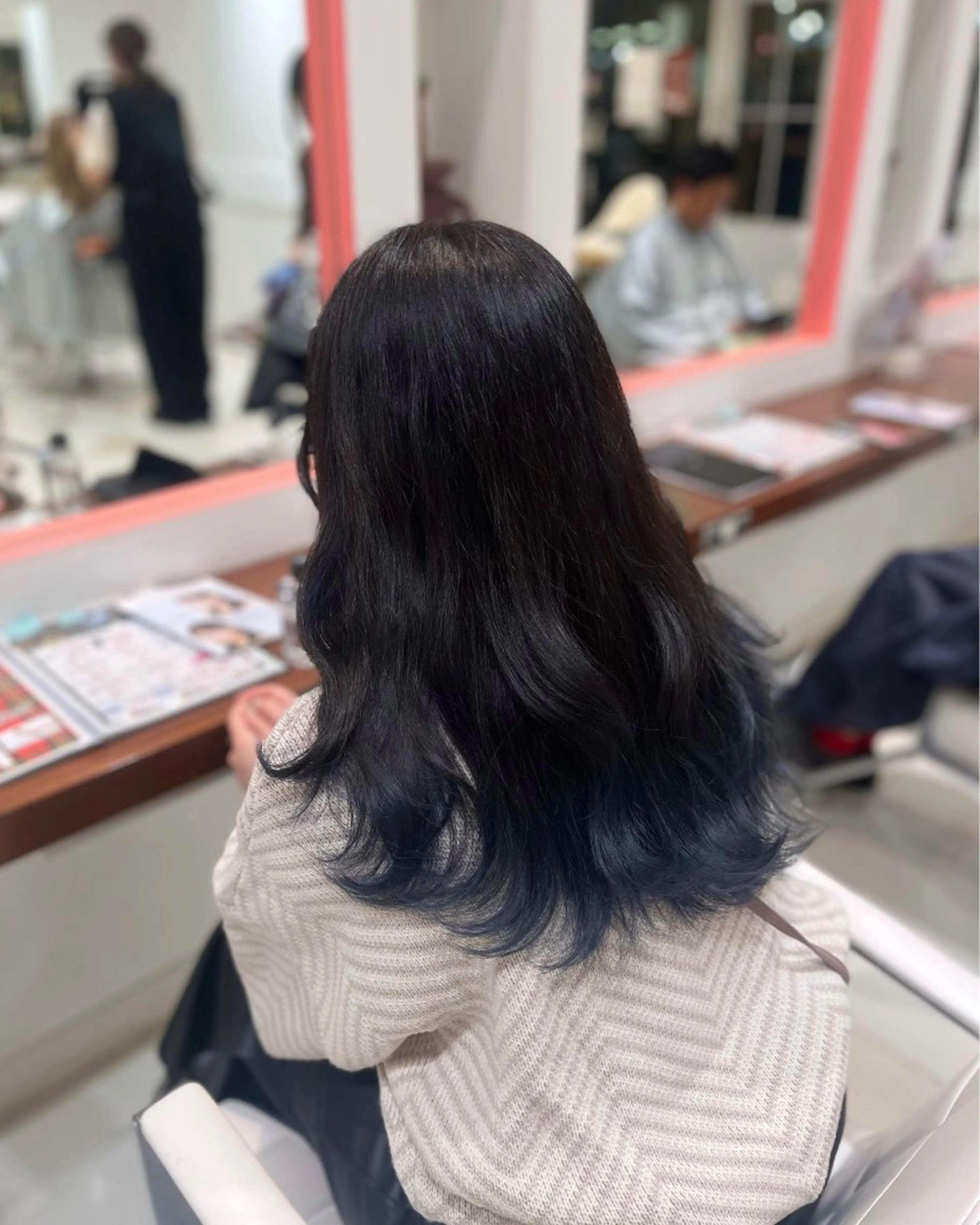 ロング カラー 似合わせ 垢抜け🌟 AKINOのヘアスタイル