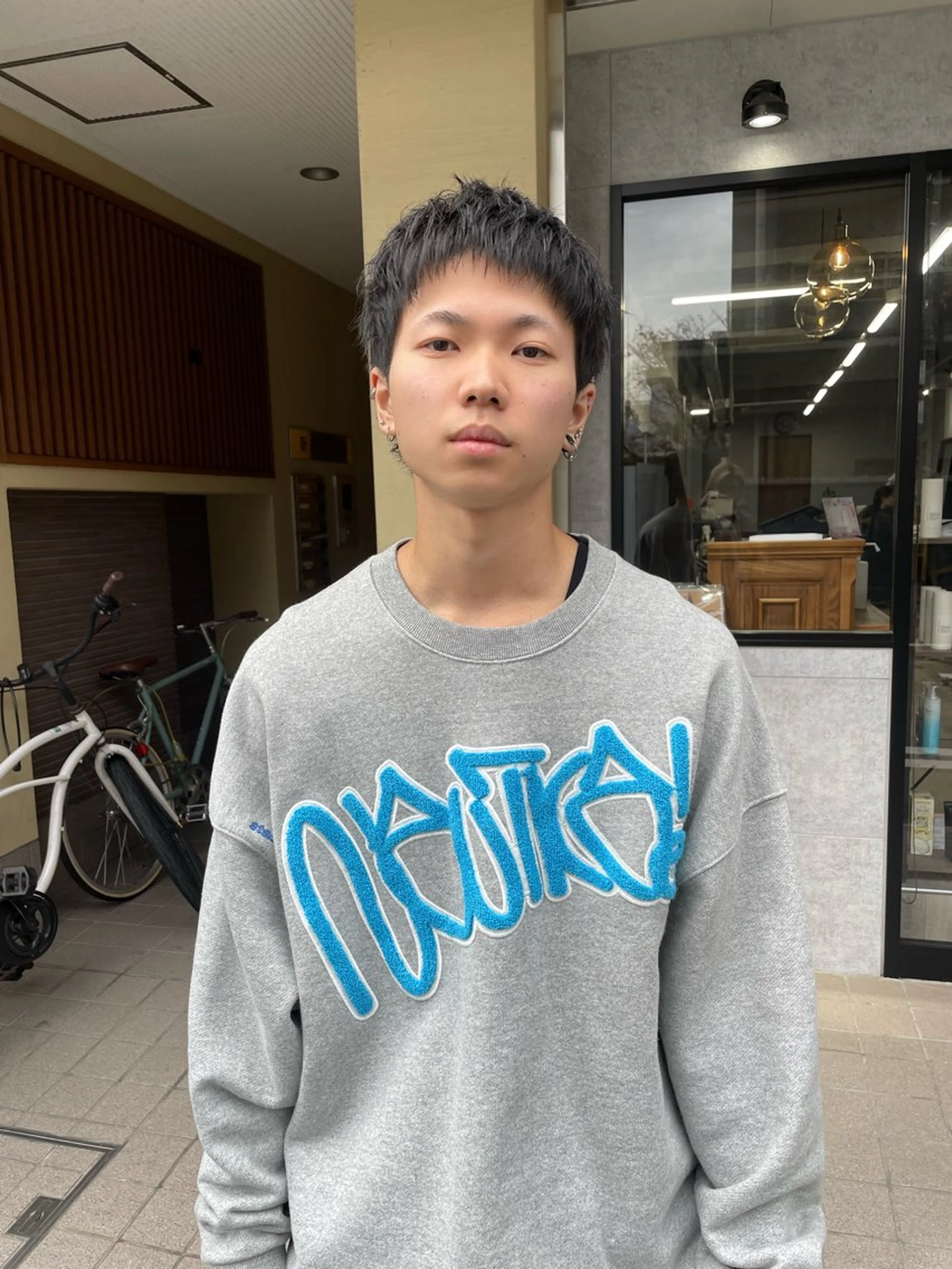 メンズ メンズショート スパイキーショート darts所属・マツダ レンのヘアスタイル