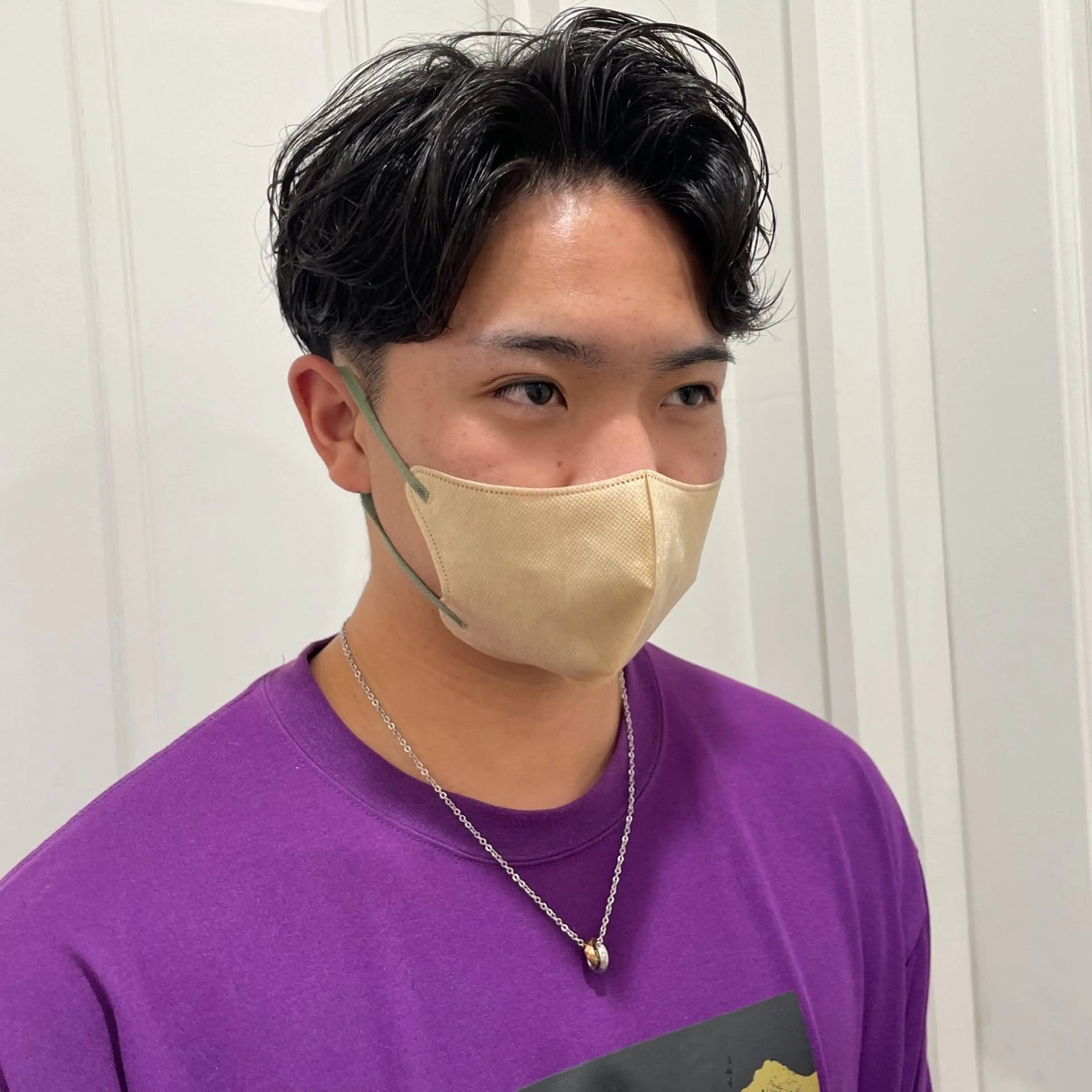 パーマ メンズ メンズパーマ ニュアンスパーマ clan en所属・clan .のヘアスタイル