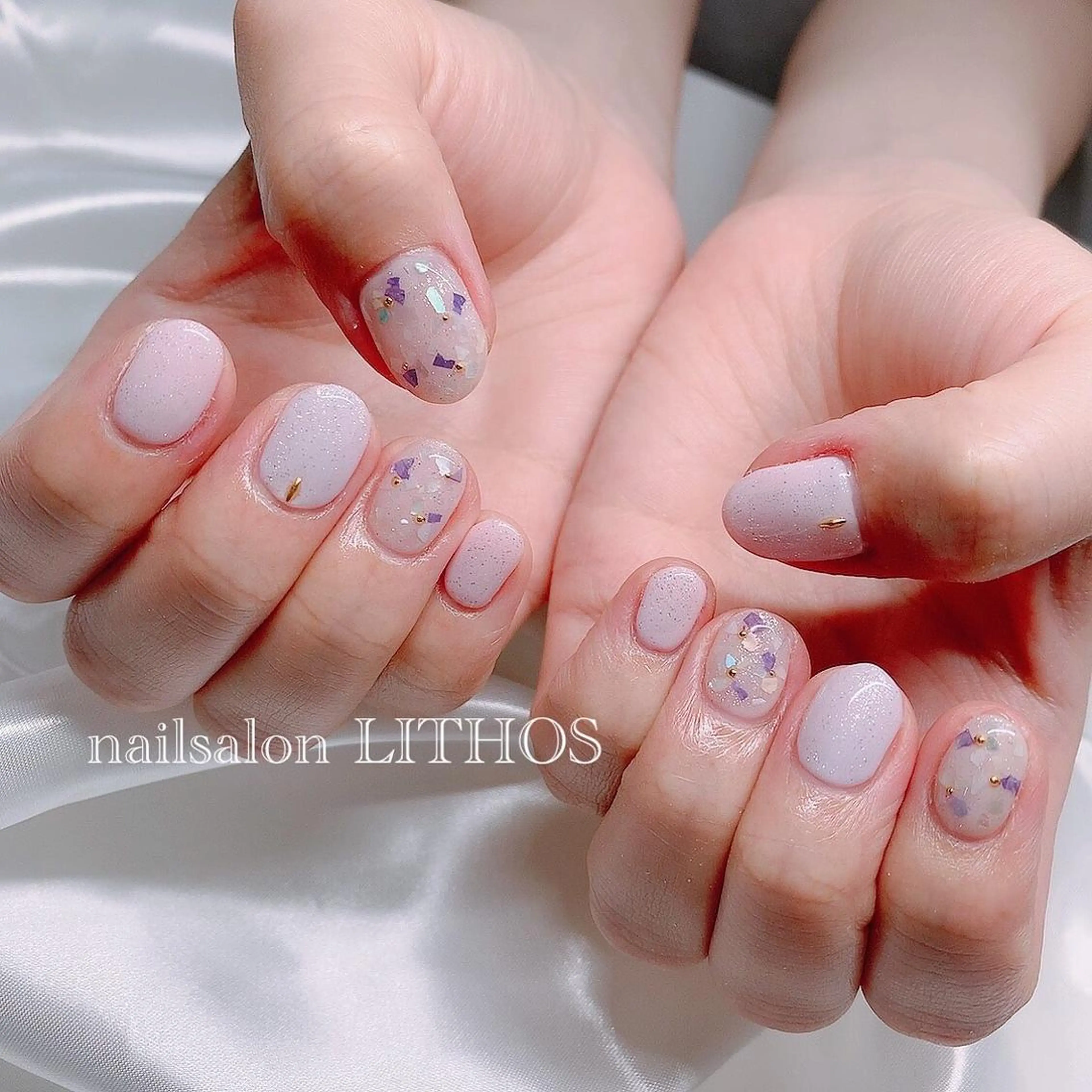 ネイル ハンドネイル nailsalon Lithos所属・nailsalon Recontreのネイルデザイン