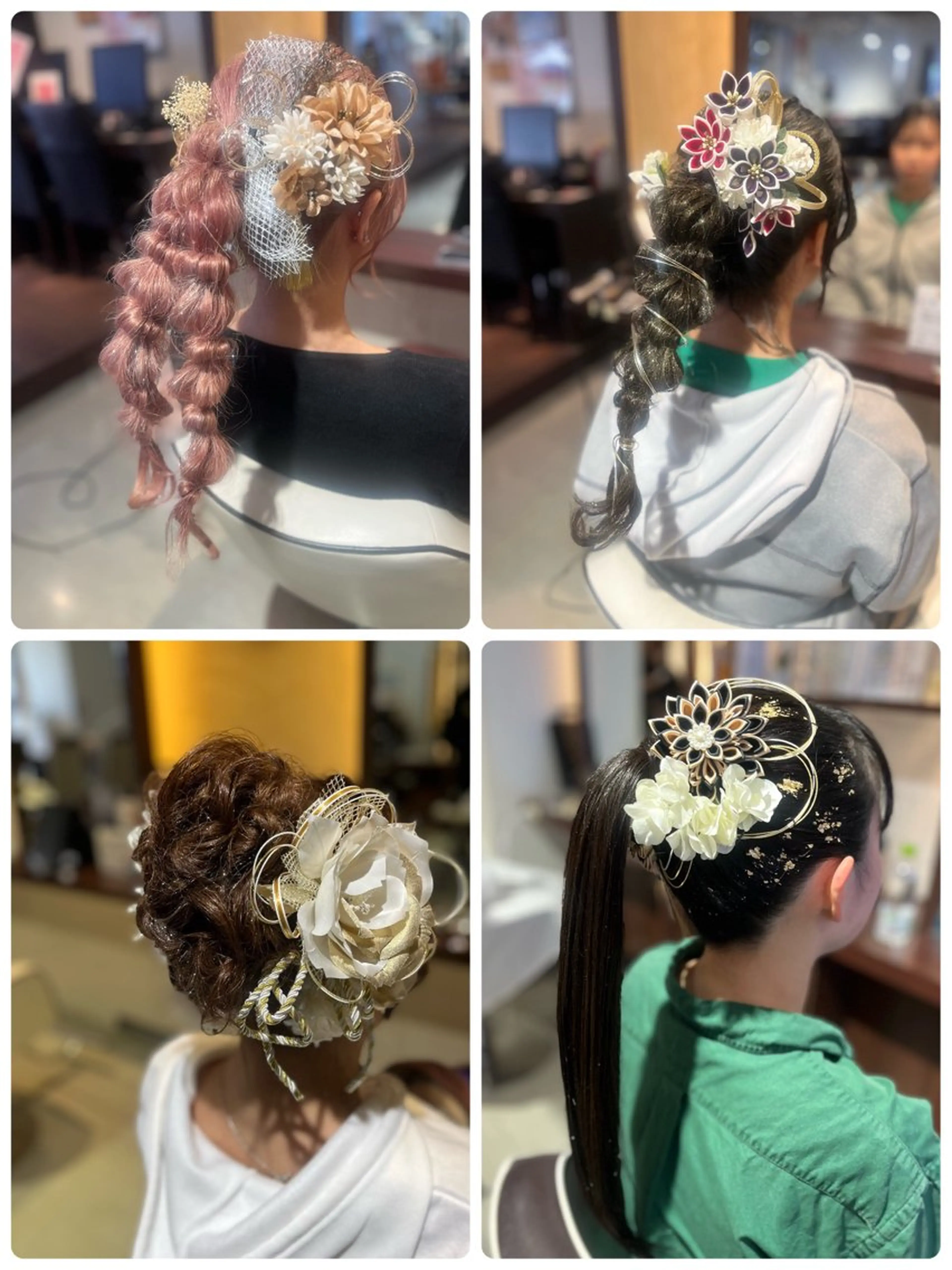 ヘアアレンジ 花と太陽と雨。所属・◎ハイトーンカラー◎ 💫江口沙季💫のヘアスタイル