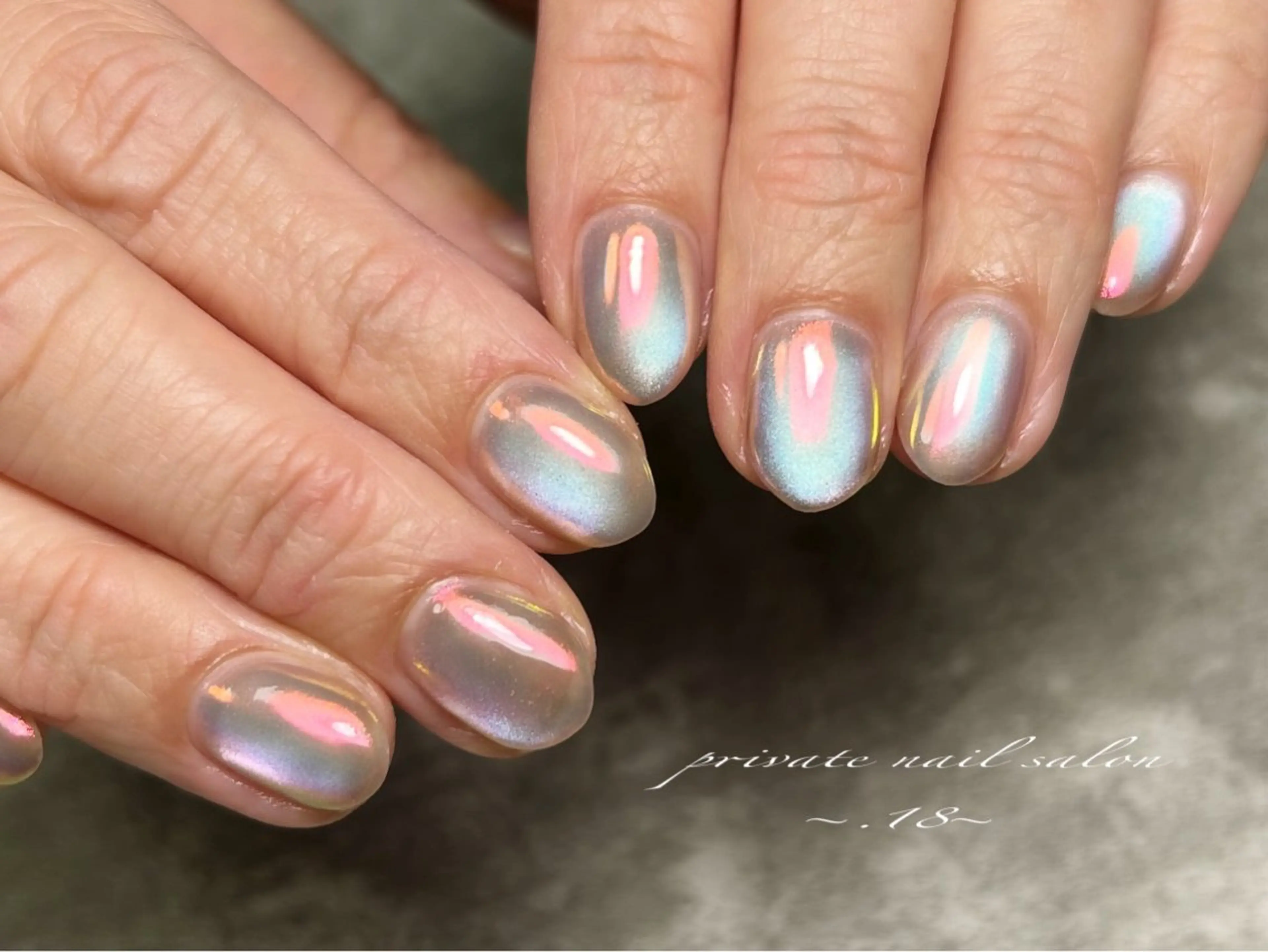 ネイル 長さ出し ジェルネイル 持ち込み パラジェル private nail salon〜.18〜所属・.18 〜のネイルデザイン